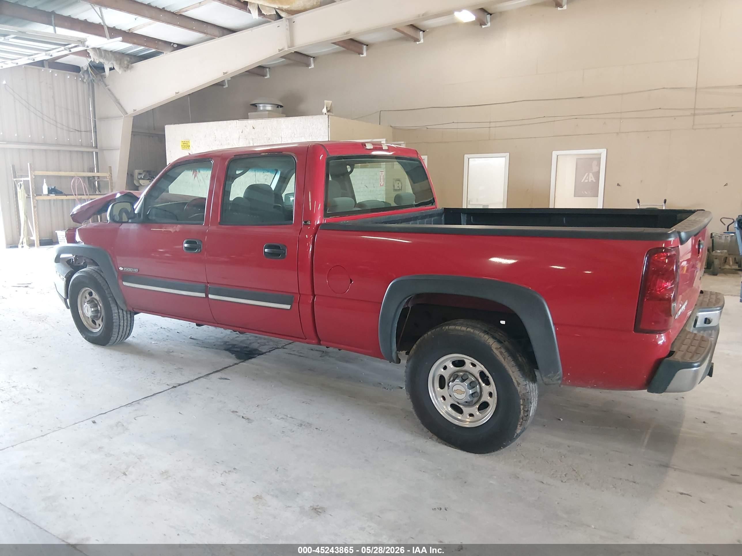 2003 Chevrolet Silverado 1500hd Ls Красный vin: 1GCGC13U53F238843