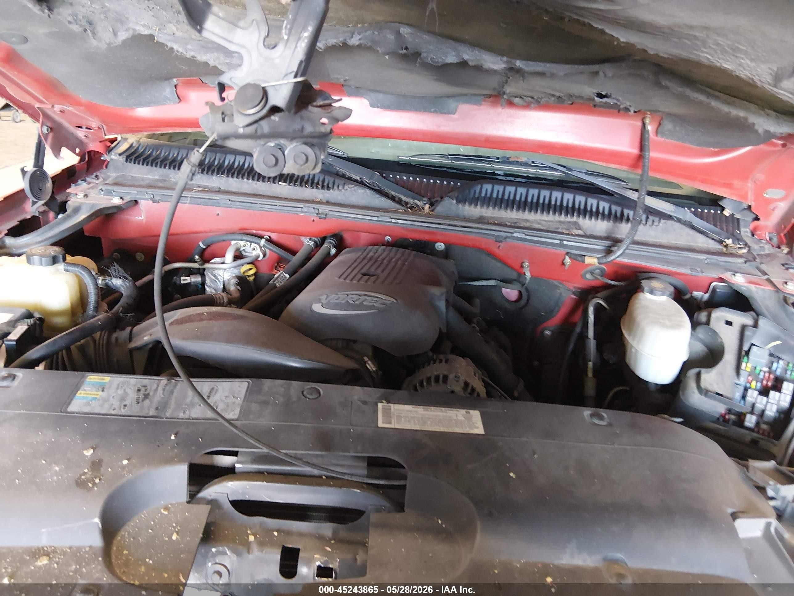 2003 Chevrolet Silverado 1500hd Ls Красный vin: 1GCGC13U53F238843