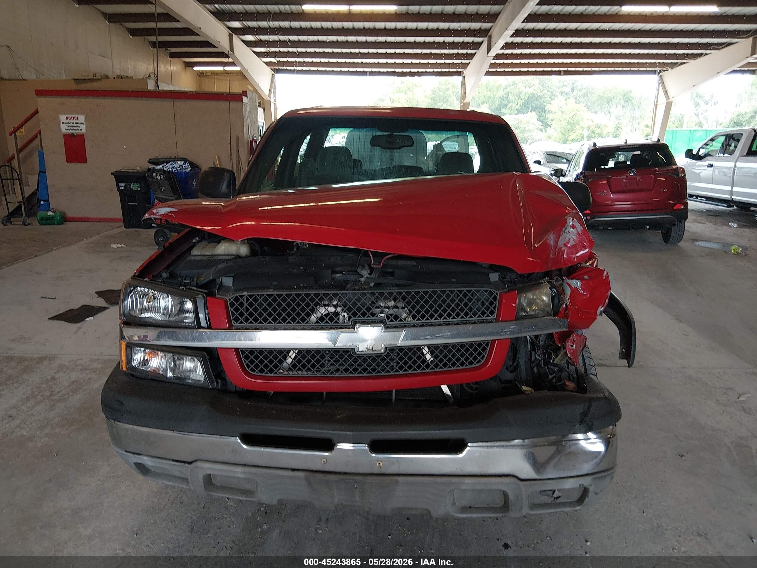 2003 Chevrolet Silverado 1500hd Ls Красный vin: 1GCGC13U53F238843