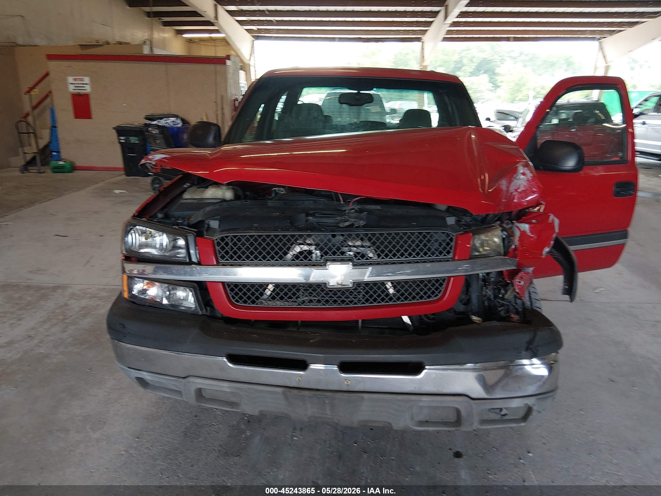 2003 Chevrolet Silverado 1500hd Ls Красный vin: 1GCGC13U53F238843