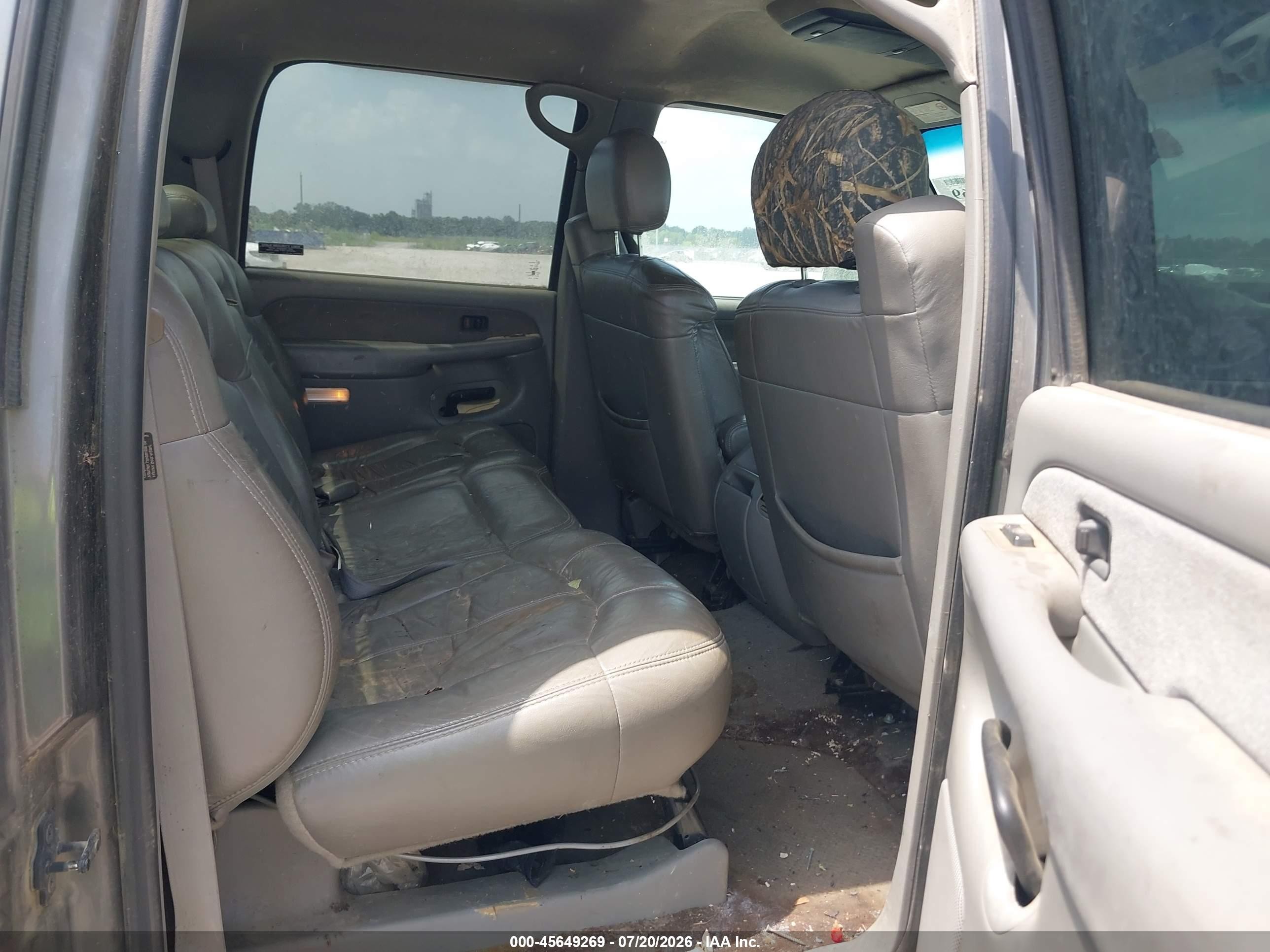 2001 Chevrolet Silverado 1500hd Ls Gray vin: 1GCGC13U81F201198