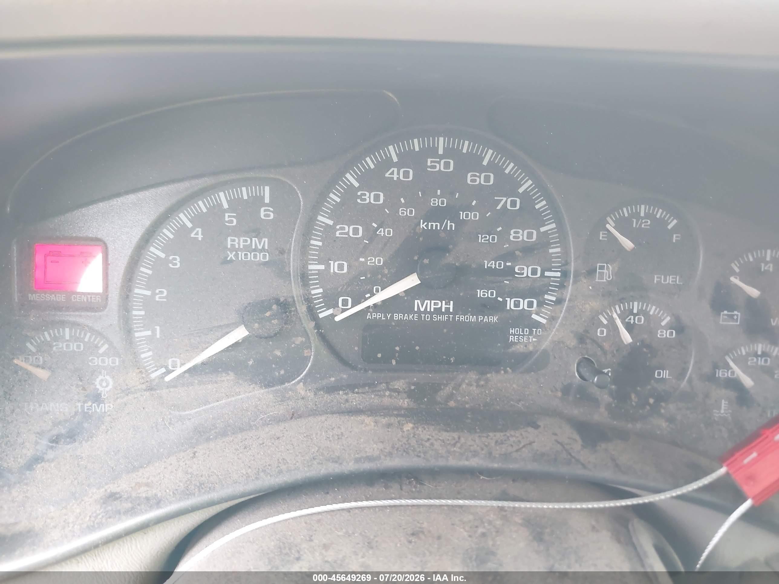 2001 Chevrolet Silverado 1500hd Ls Gray vin: 1GCGC13U81F201198