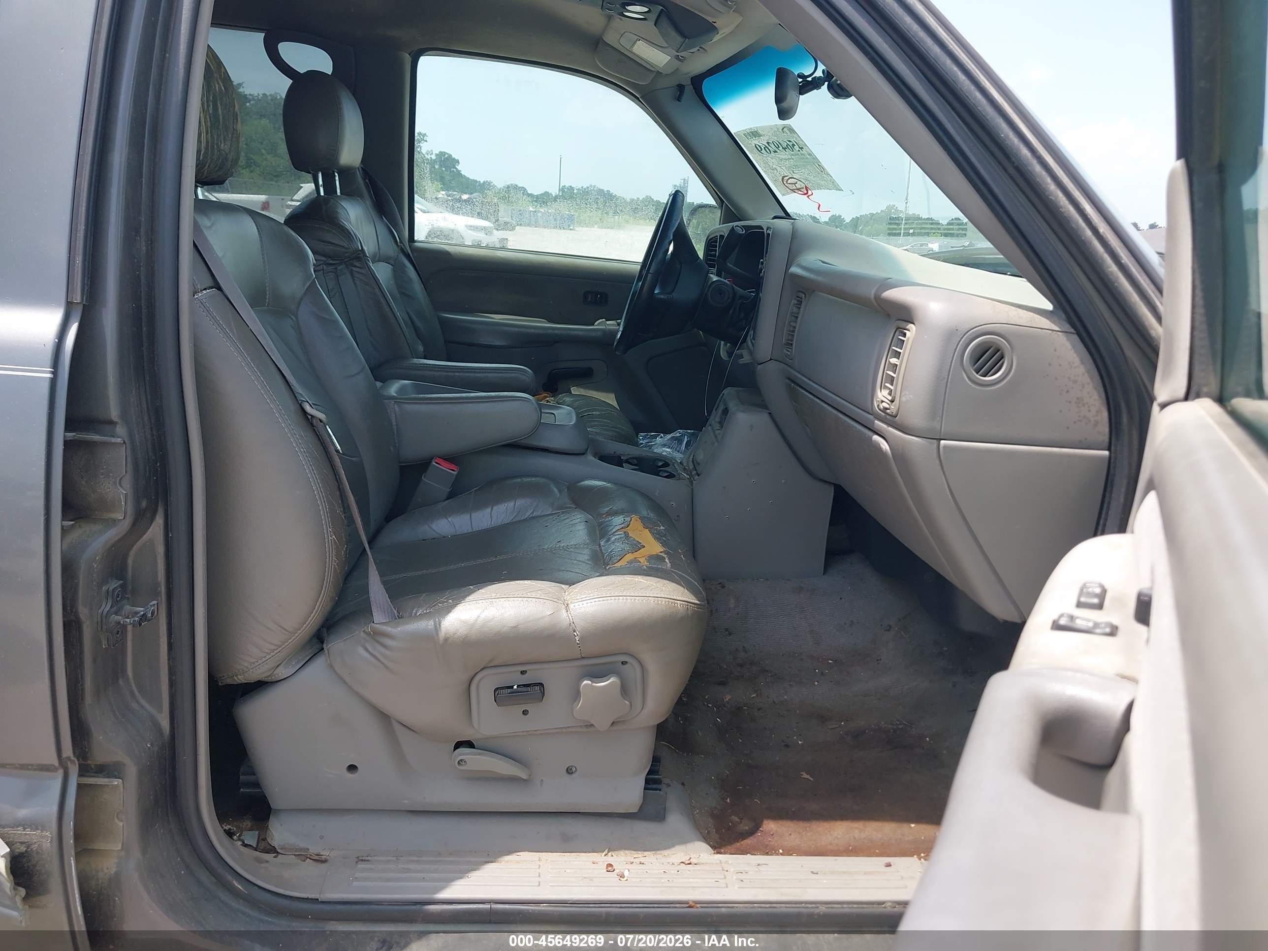 2001 Chevrolet Silverado 1500hd Ls Gray vin: 1GCGC13U81F201198