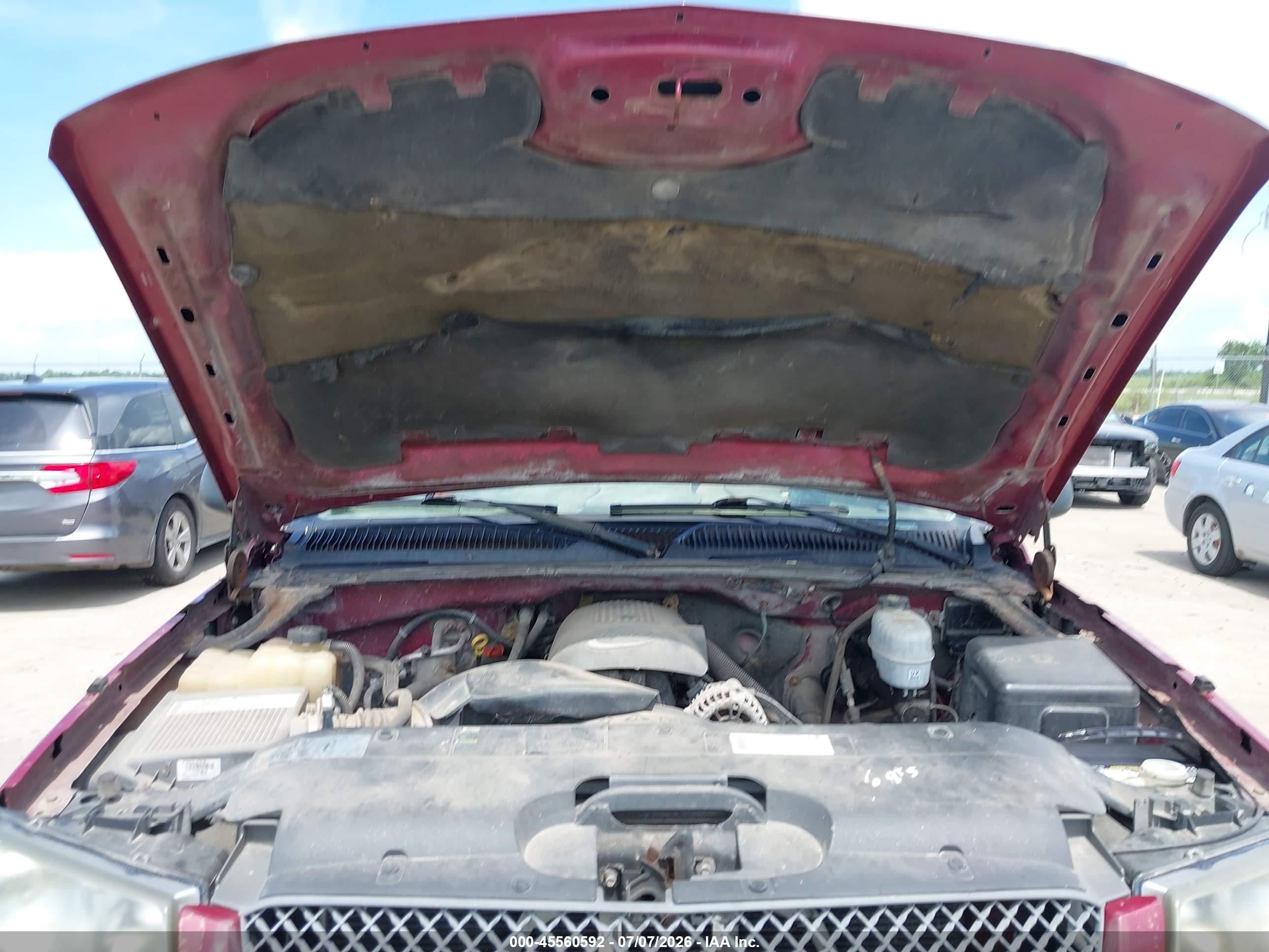2004 Chevrolet Silverado 2500 Ls Burgundy vin: 1GCGC23U04F185590