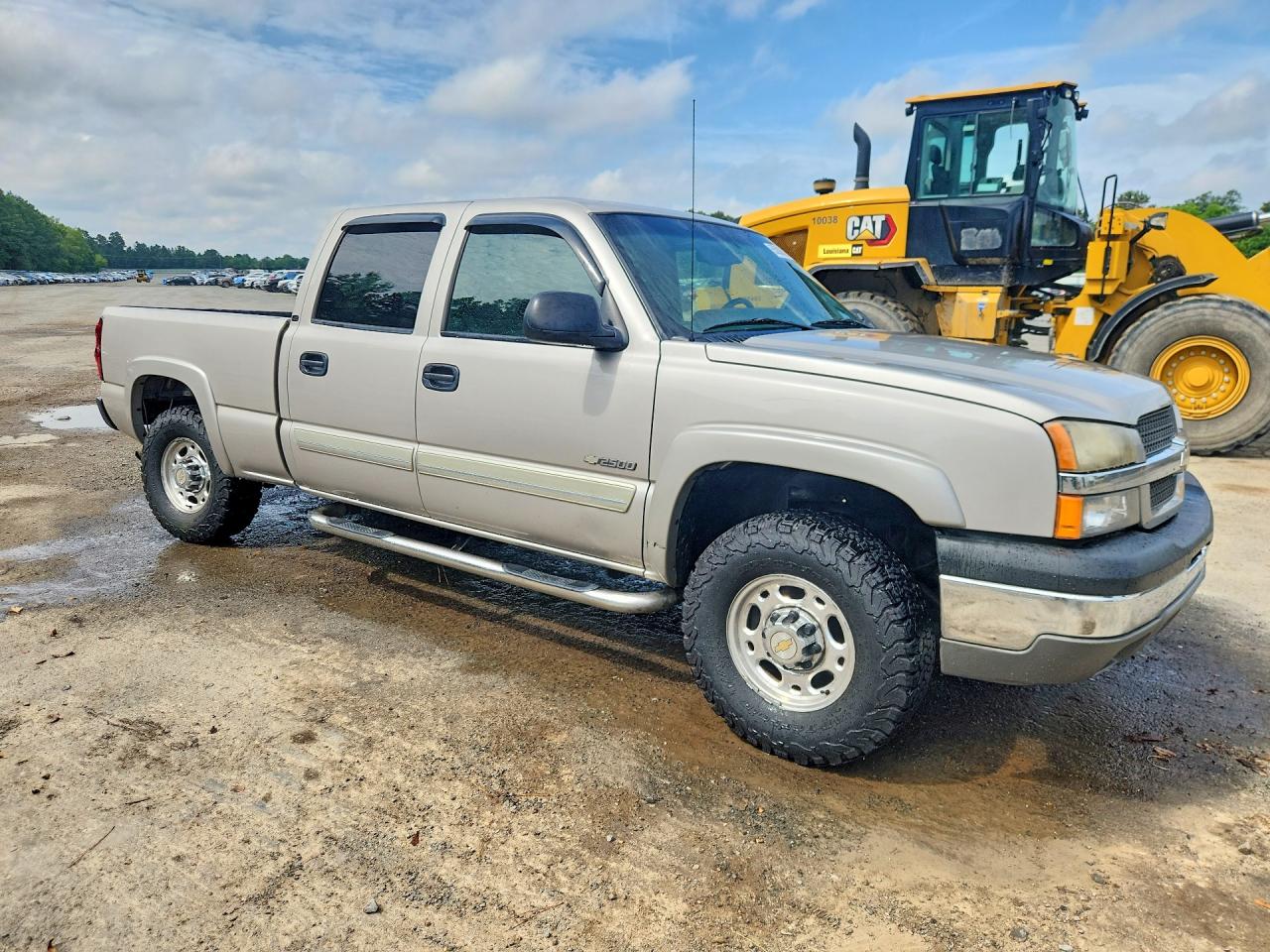 2004 Chevrolet Silverado C2500 Серебряный vin: 1GCGC23U14F201103