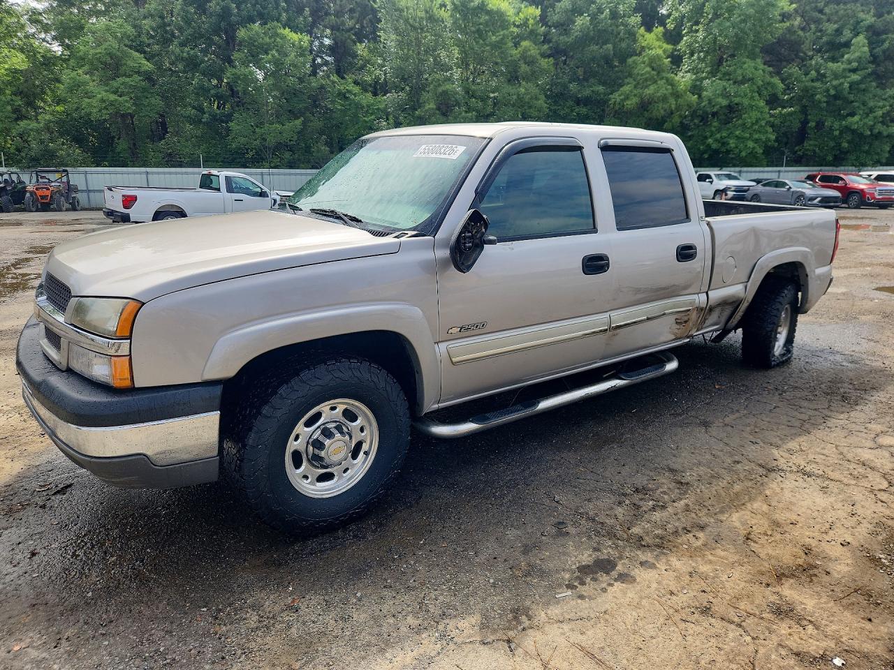 2004 Chevrolet Silverado C2500 Серебряный vin: 1GCGC23U14F201103