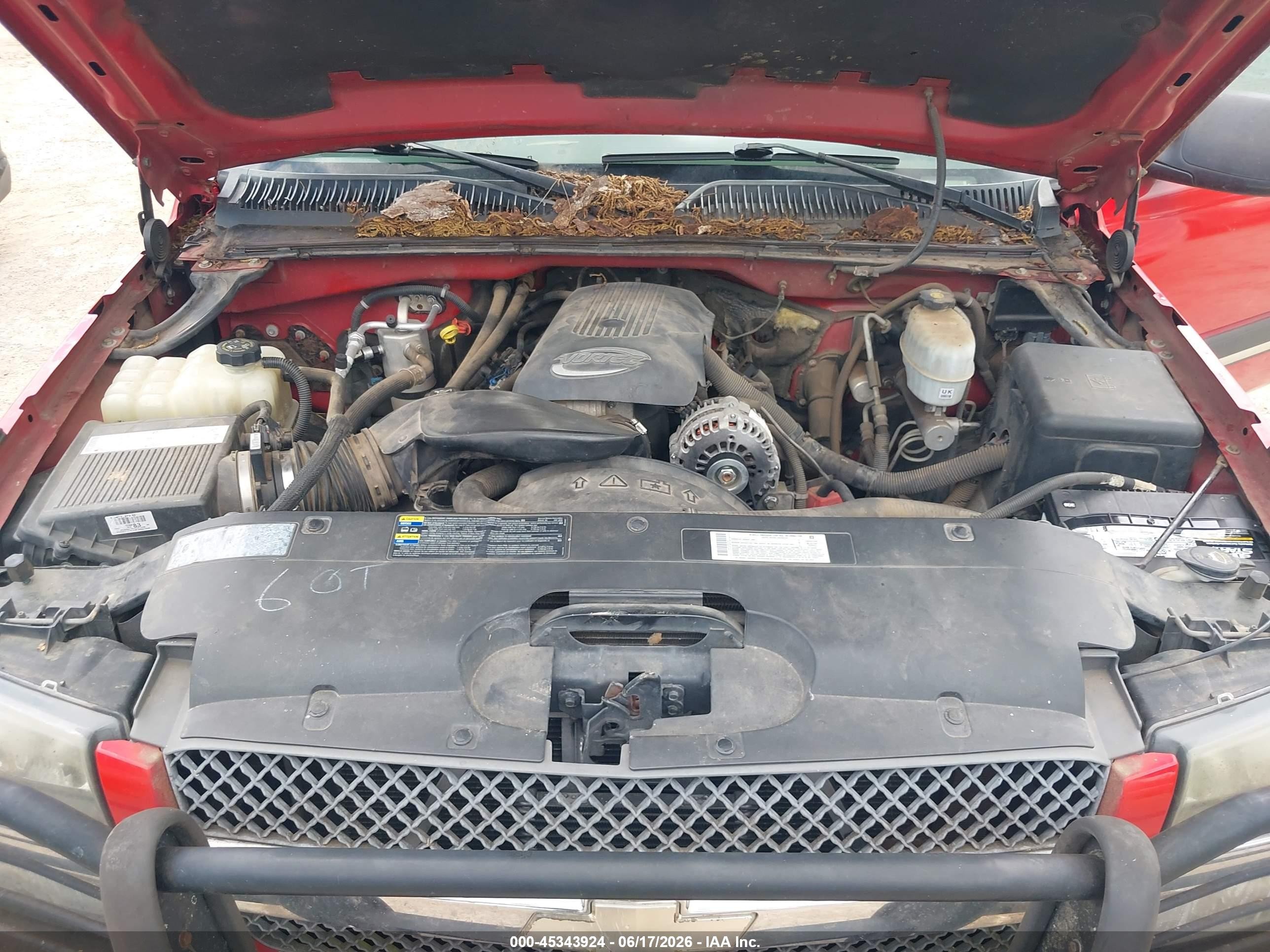 2004 Chevrolet Silverado 2500 Ls Red vin: 1GCGC23UX4F225254