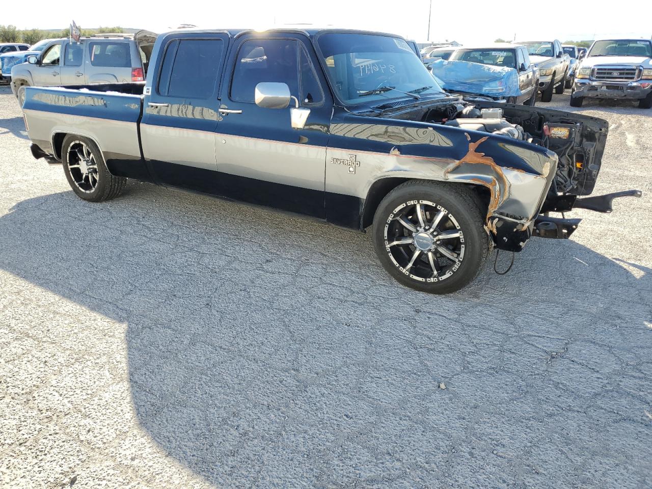1985 Chevrolet C20 Синий vin: 1GCGC23W9FS143883