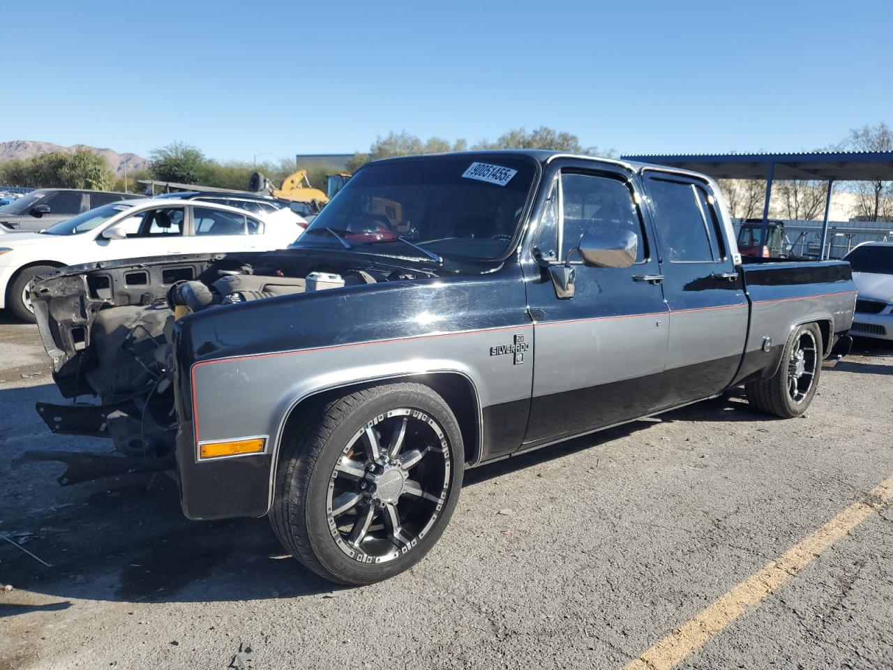 1985 Chevrolet C20 Синий vin: 1GCGC23W9FS143883