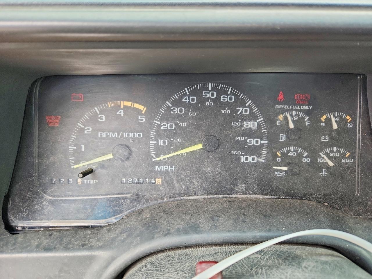 1995 Chevrolet Gmt-400 C2500 Black vin: 1GCGC24F5SZ231751