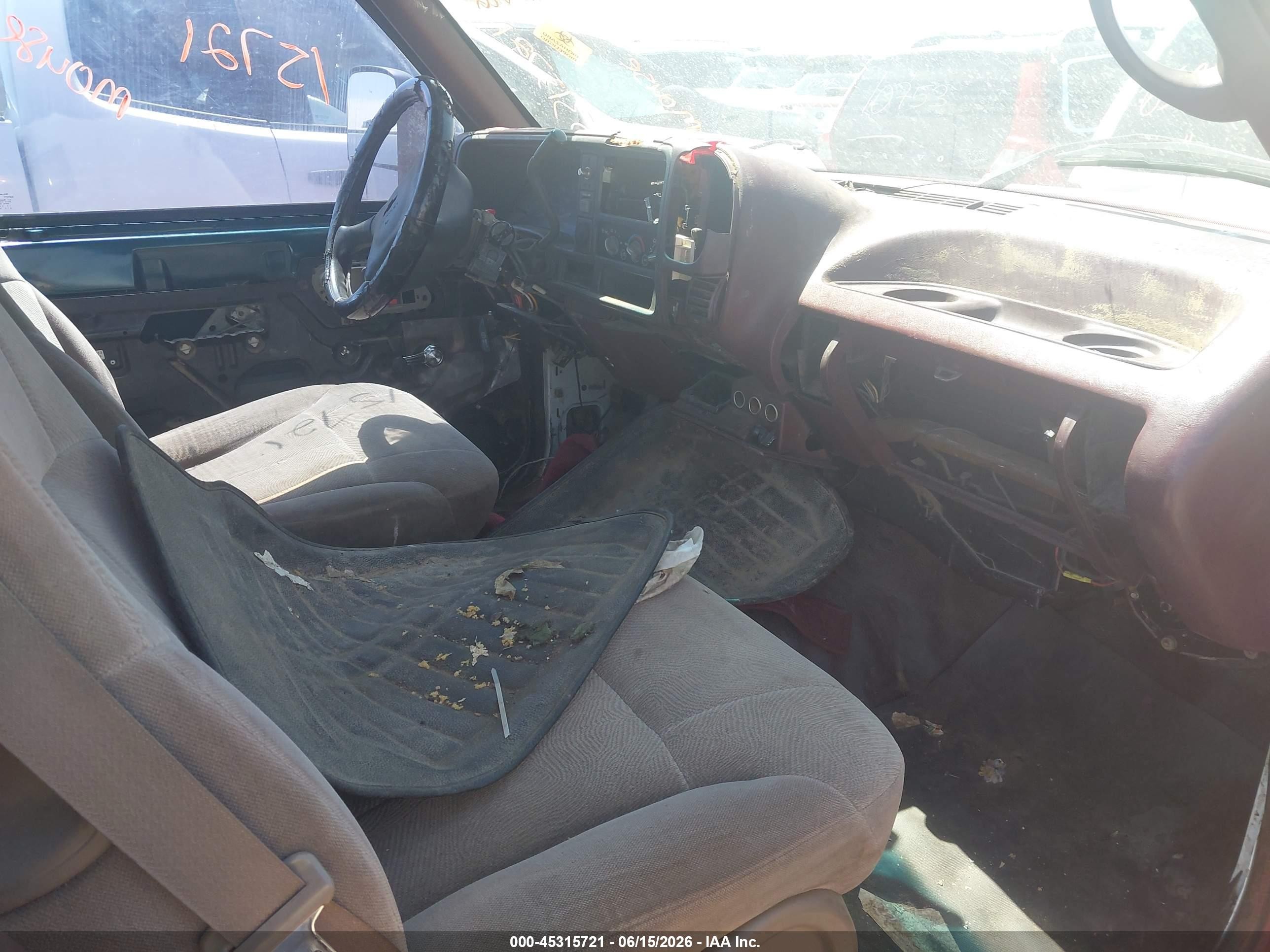 1995 Chevrolet Gmt-400 C2500 Red vin: 1GCGC24K9SE177360