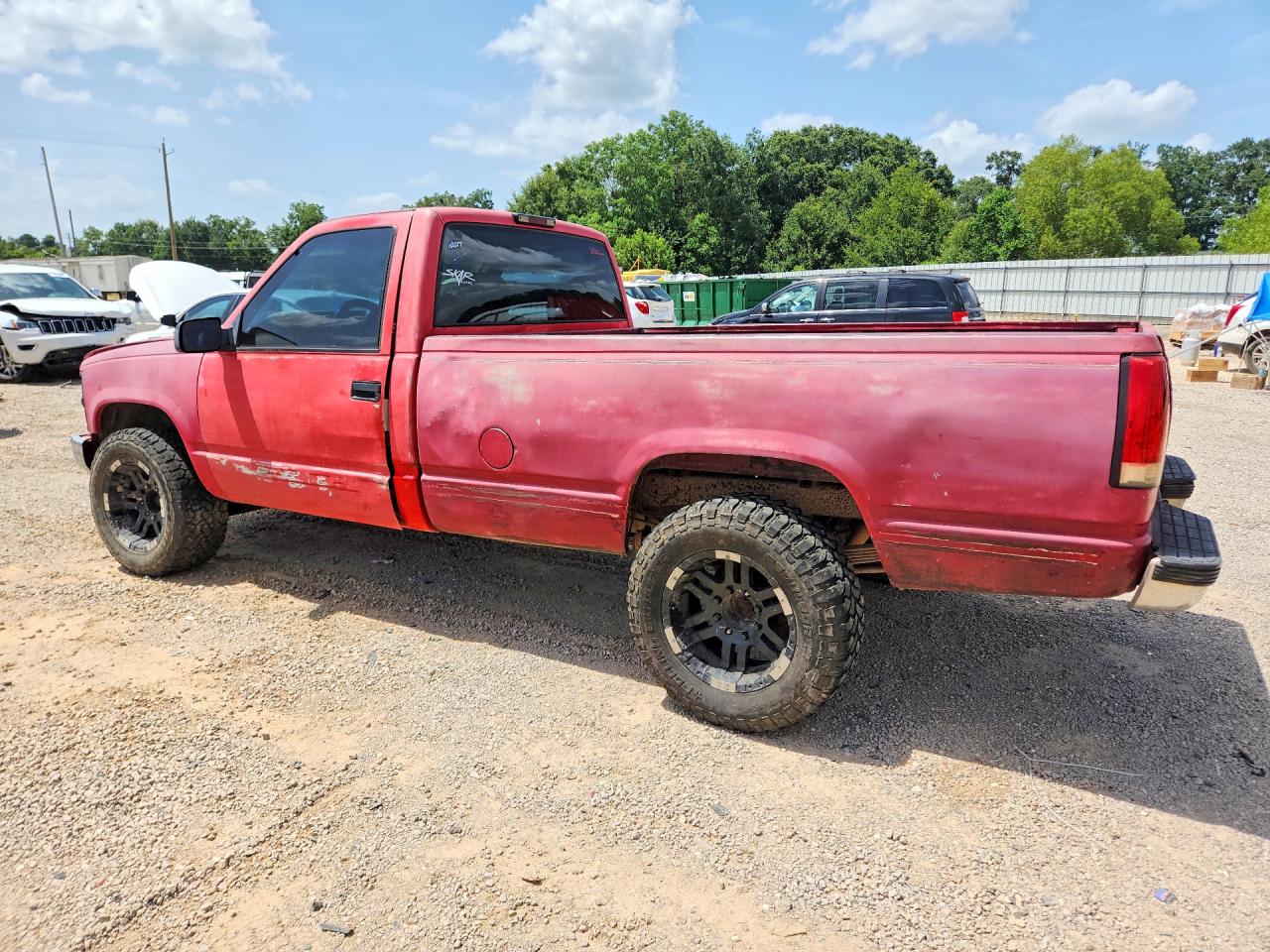 1995 Chevrolet Gmt-400 C2500 Red vin: 1GCGC24K9SZ261946