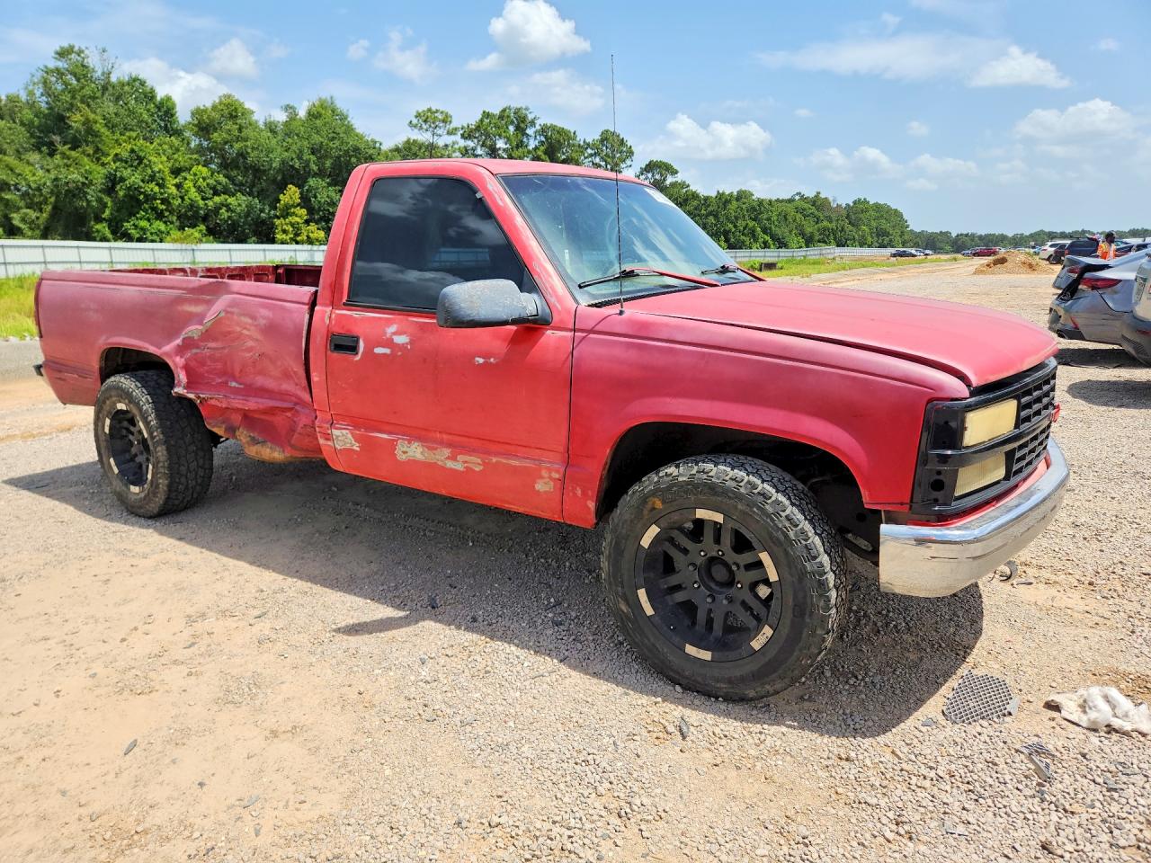1995 Chevrolet Gmt-400 C2500 Red vin: 1GCGC24K9SZ261946