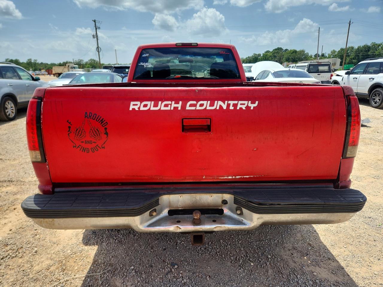 1995 Chevrolet Gmt-400 C2500 Red vin: 1GCGC24K9SZ261946