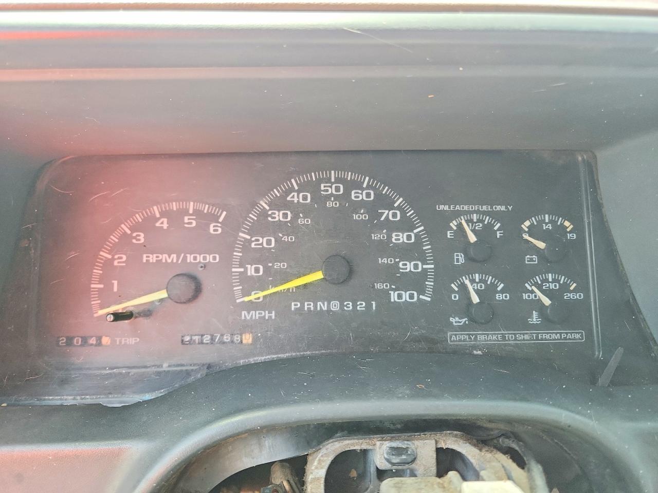 1995 Chevrolet Gmt-400 C2500 Red vin: 1GCGC24K9SZ261946