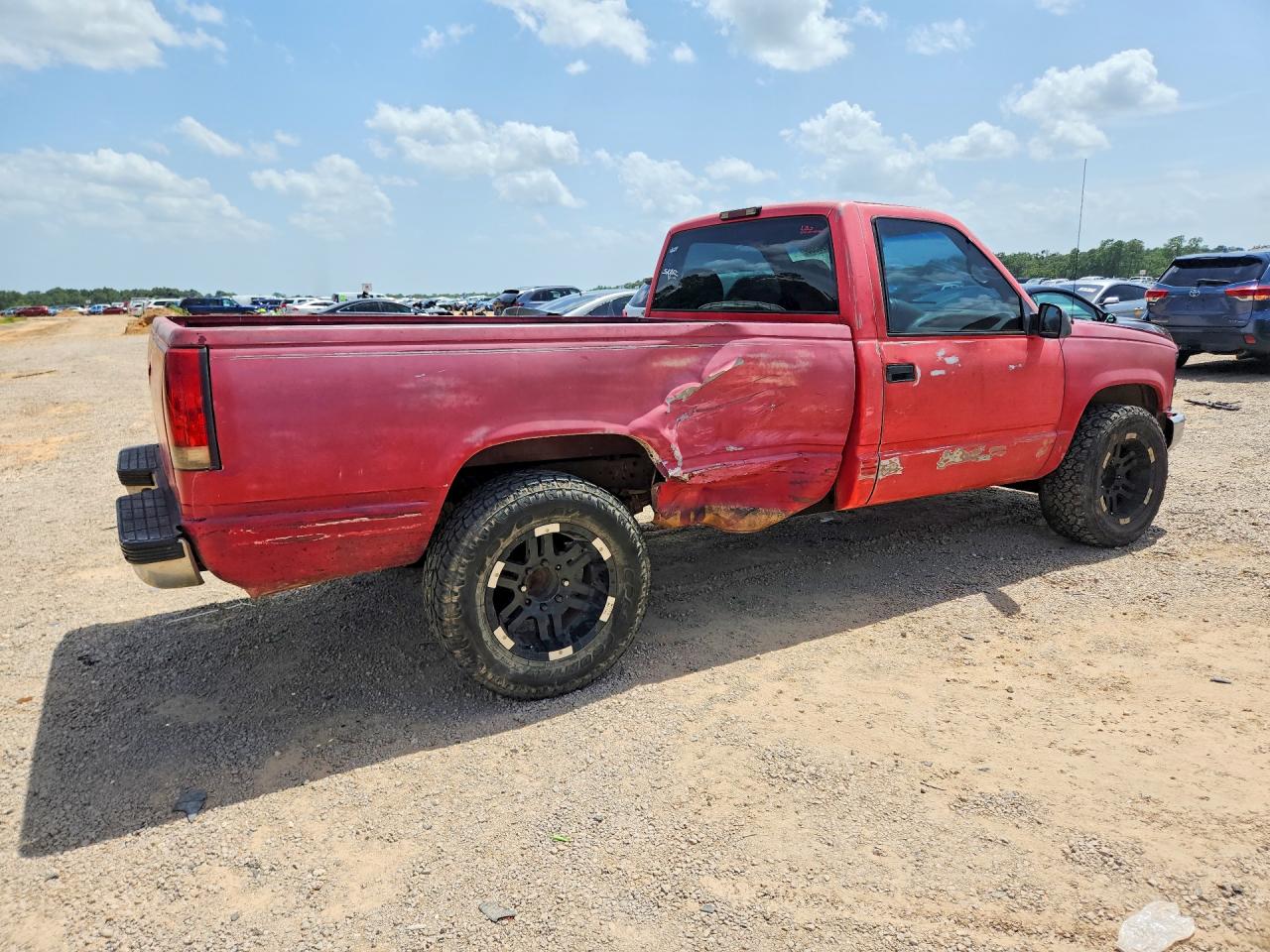 1995 Chevrolet Gmt-400 C2500 Red vin: 1GCGC24K9SZ261946