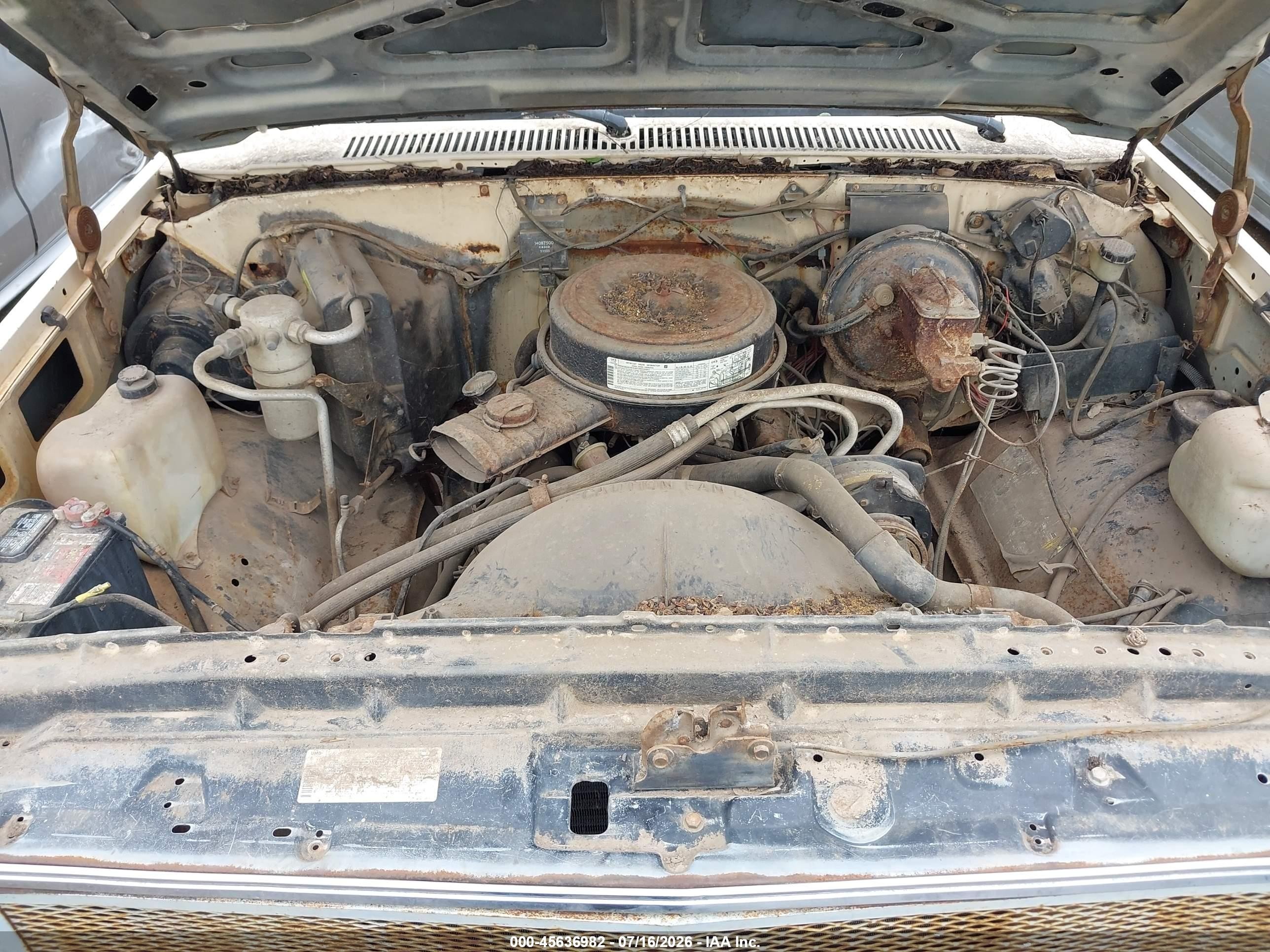 1985 Chevrolet C20   Желто-коричневый vin: 1GCGC24M1FS186742
