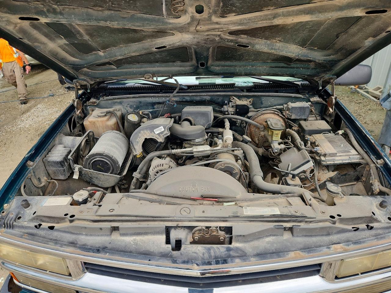 2000 Chevrolet Gmt-400 C2500 Green vin: 1GCGC24R3YR193097