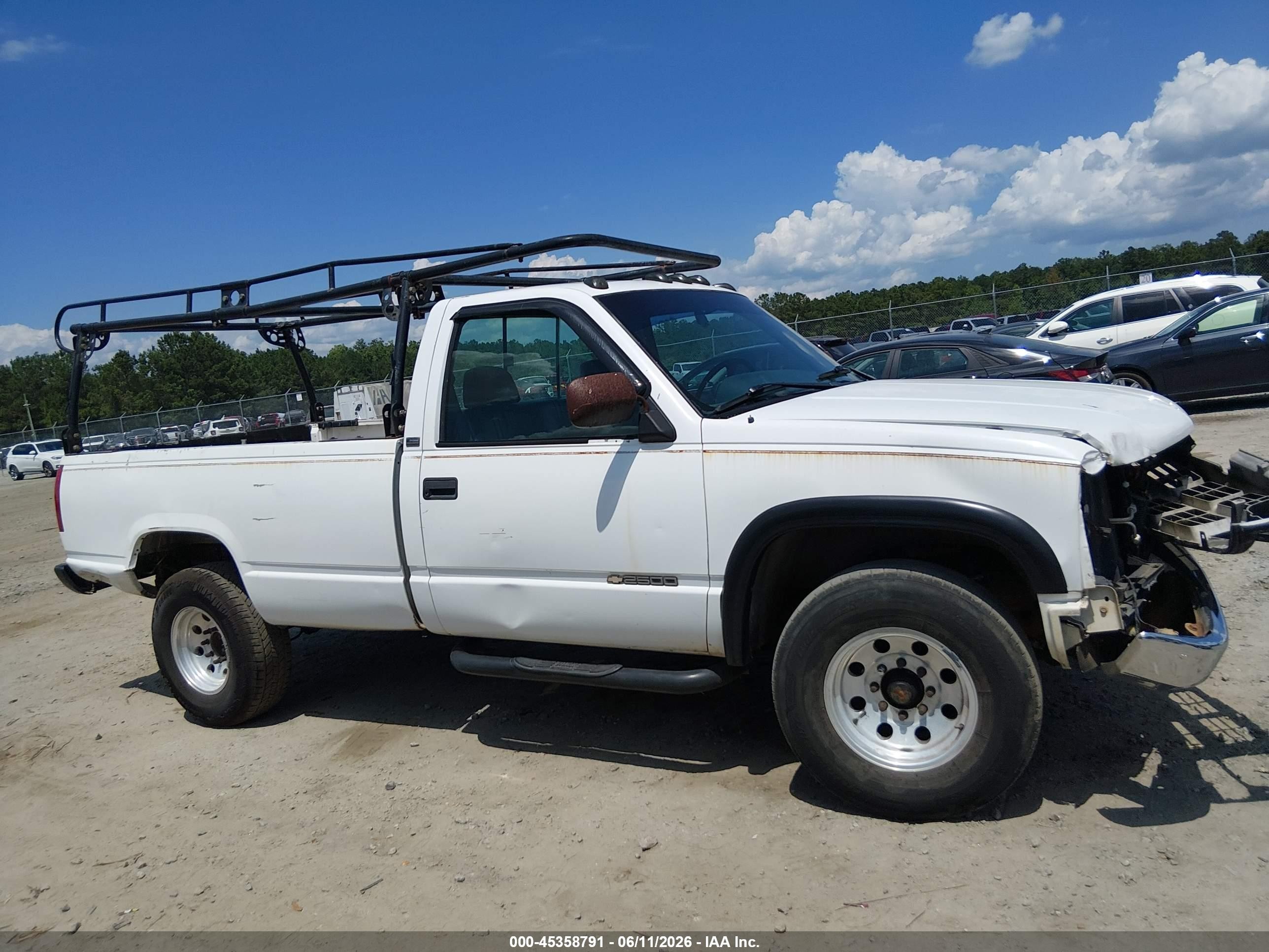 1996 Chevrolet Gmt-400 C2500 Белый vin: 1GCGC24R5TZ219949