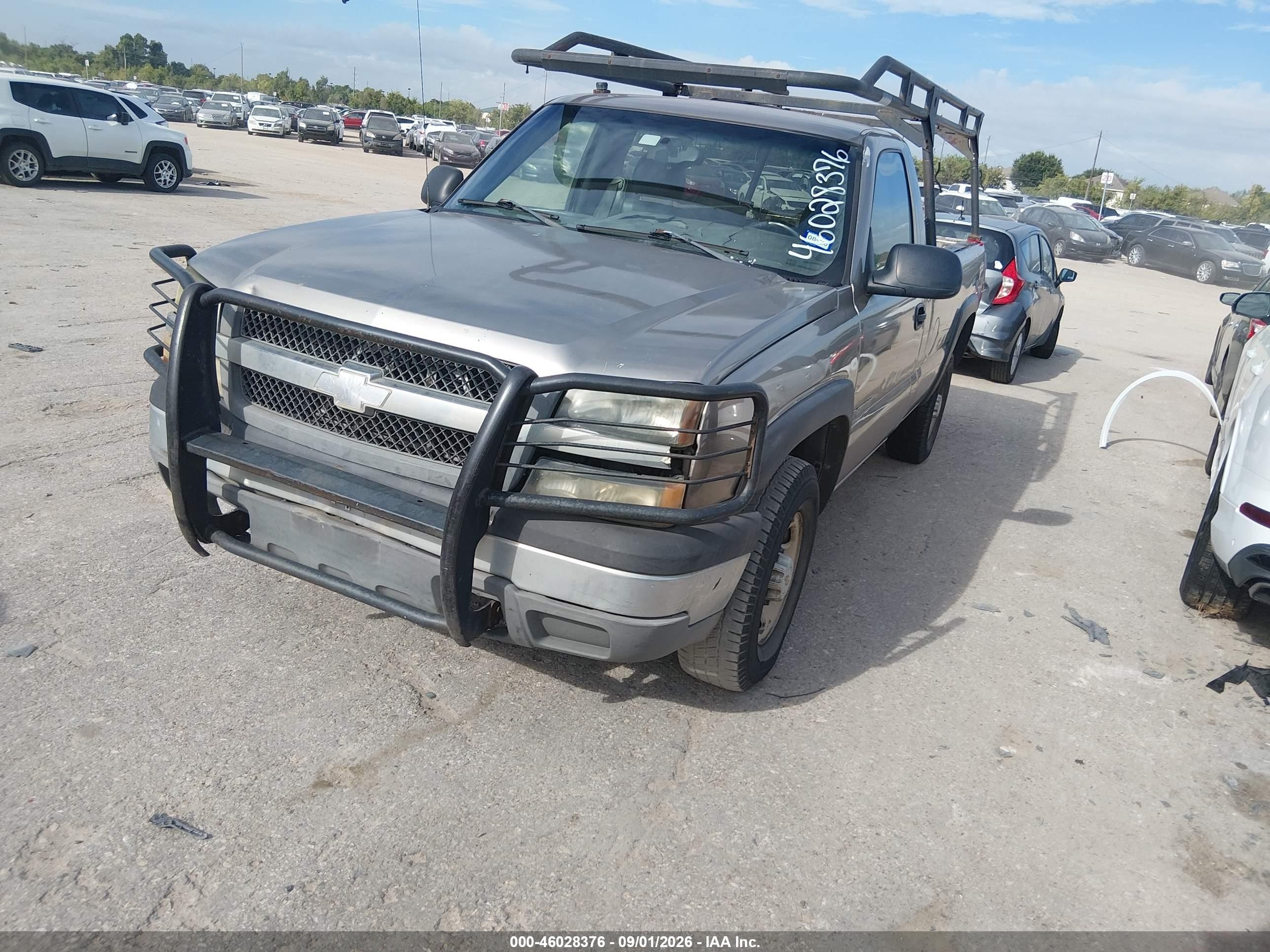2003 Chevrolet Silverado 2500 Work Truck Champagne vin: 1GCGC24U73Z215468