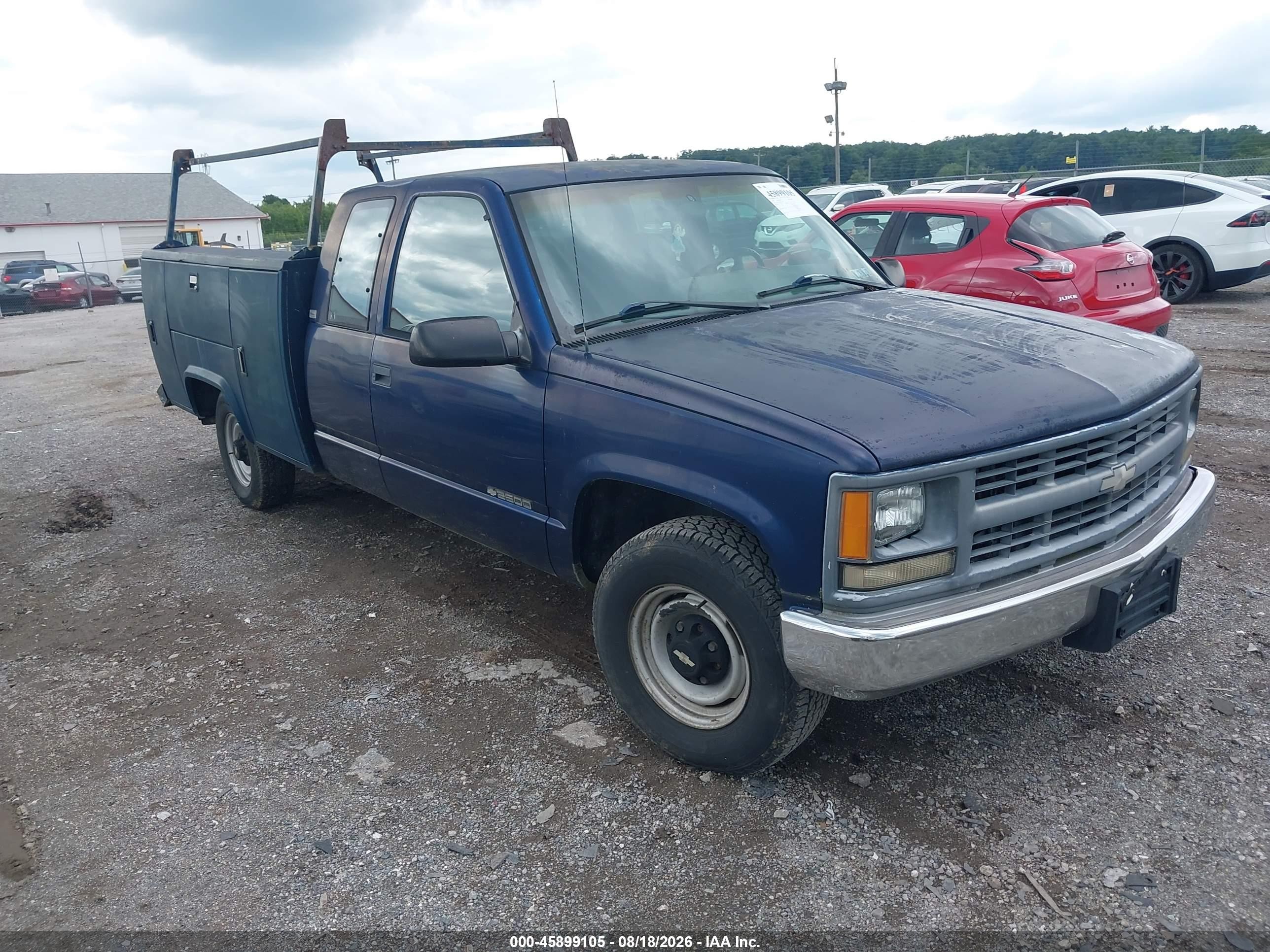 1995 Chevrolet Gmt-400 C2500 Blue vin: 1GCGC29K1SE259933