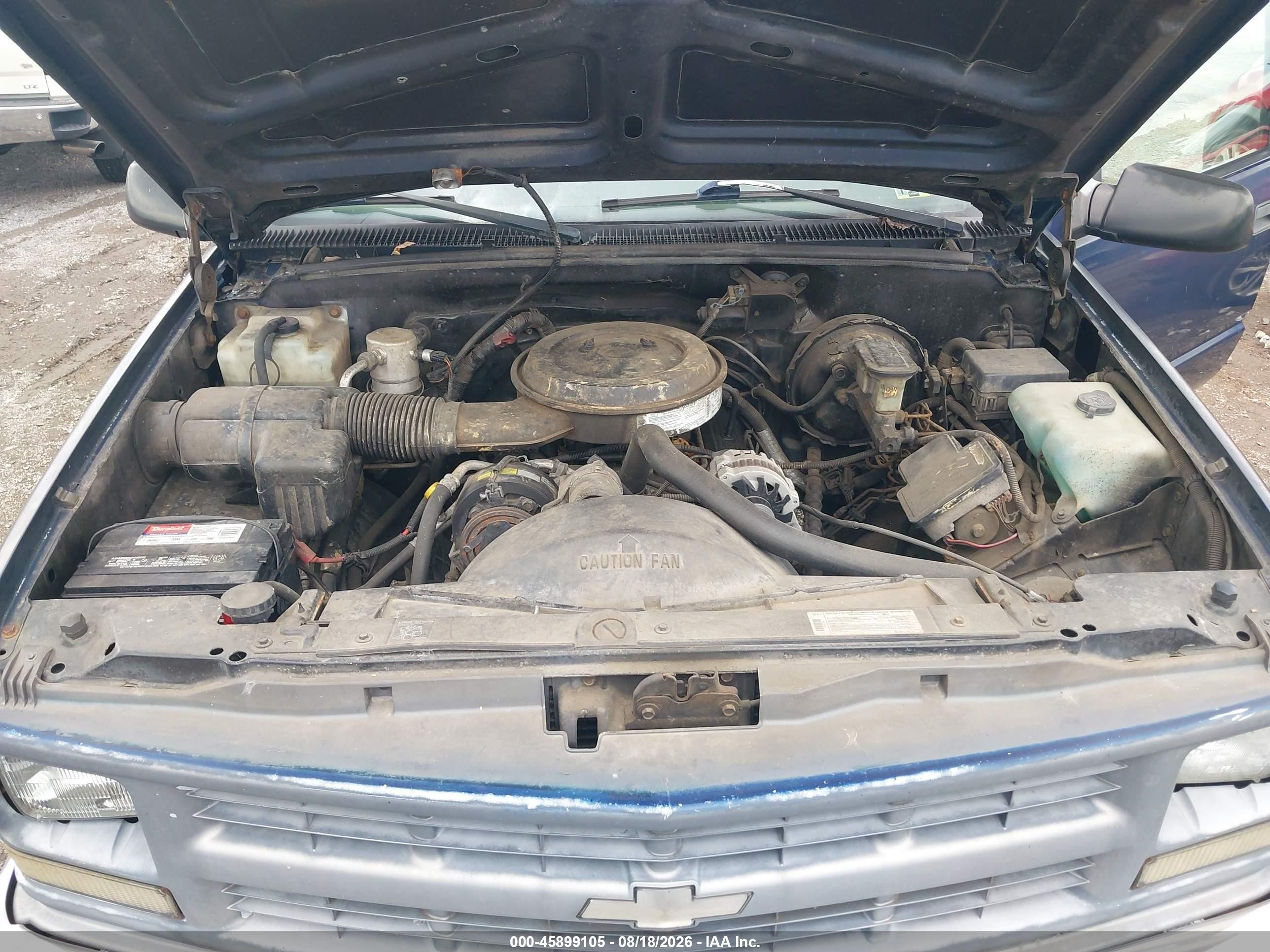 1995 Chevrolet Gmt-400 C2500 Blue vin: 1GCGC29K1SE259933