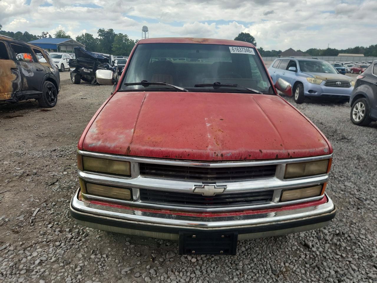 1994 Chevrolet Gmt-400 C2500 Red vin: 1GCGC29K7RE220208