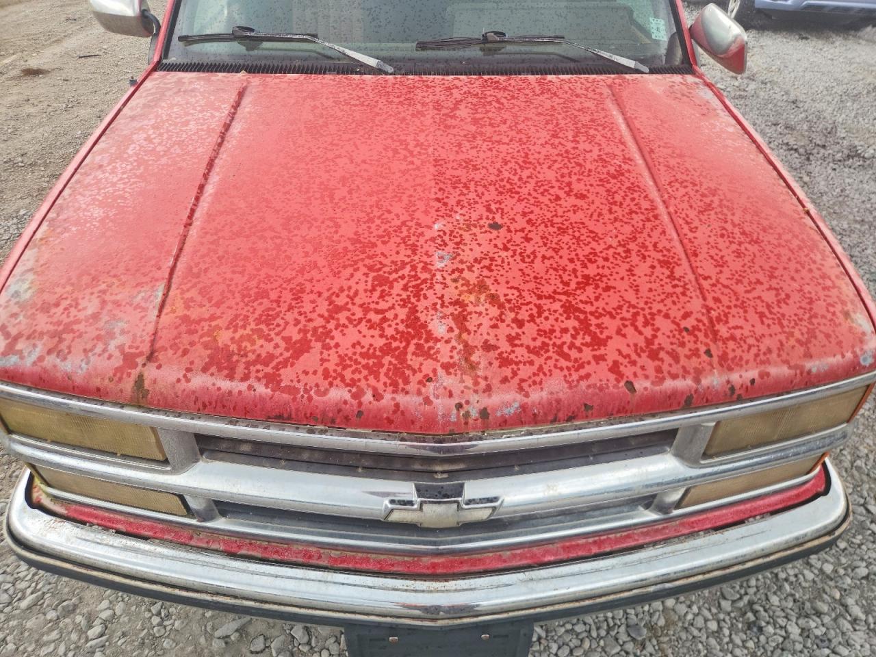 1994 Chevrolet Gmt-400 C2500 Red vin: 1GCGC29K7RE220208