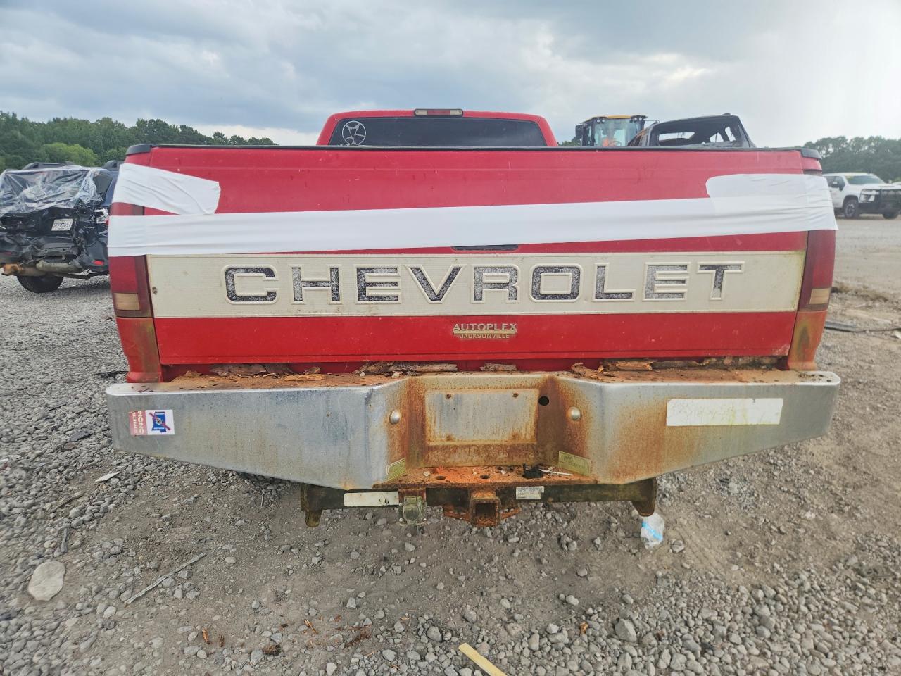 1994 Chevrolet Gmt-400 C2500 Red vin: 1GCGC29K7RE220208