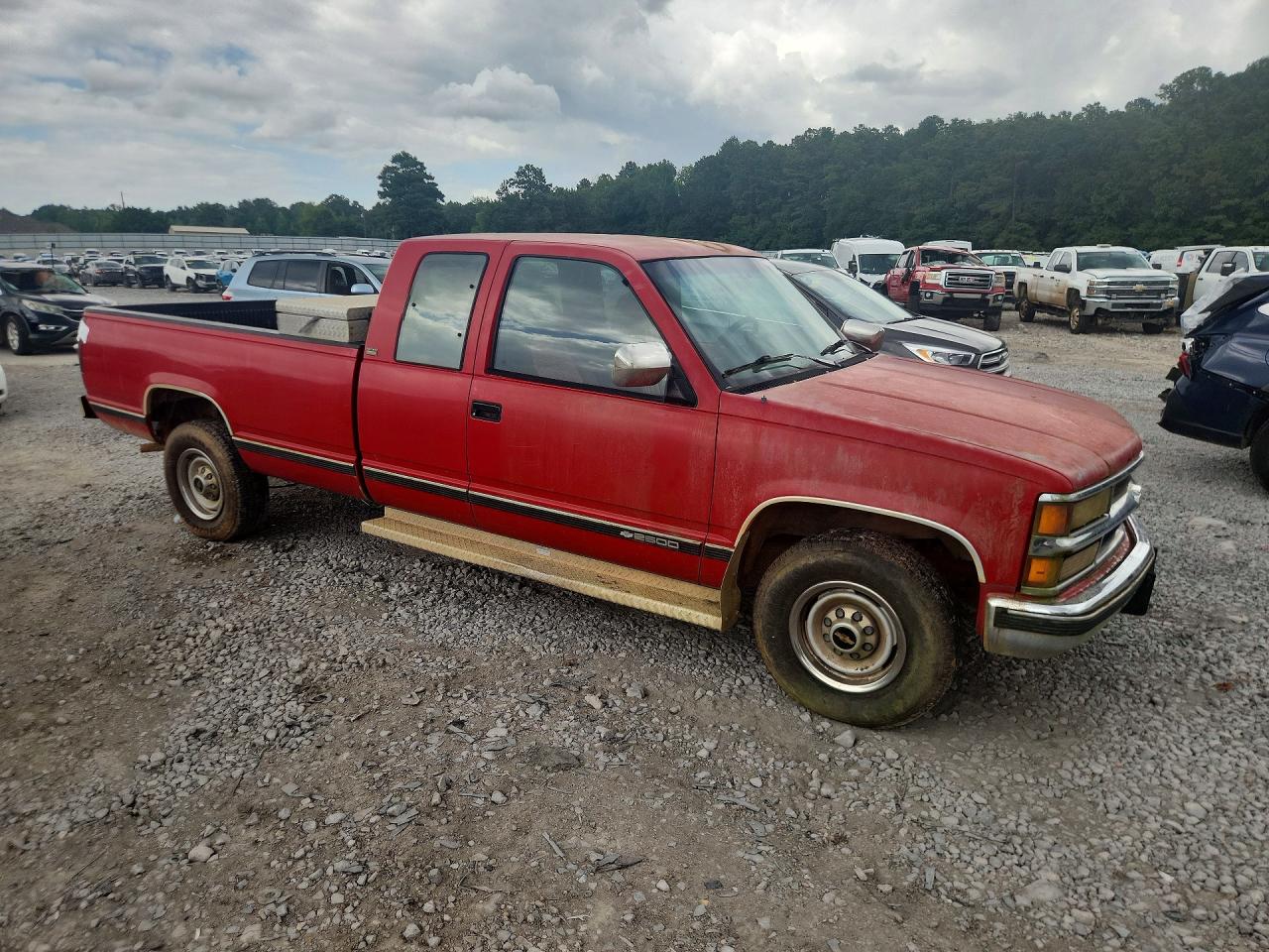 1994 Chevrolet Gmt-400 C2500 Red vin: 1GCGC29K7RE220208
