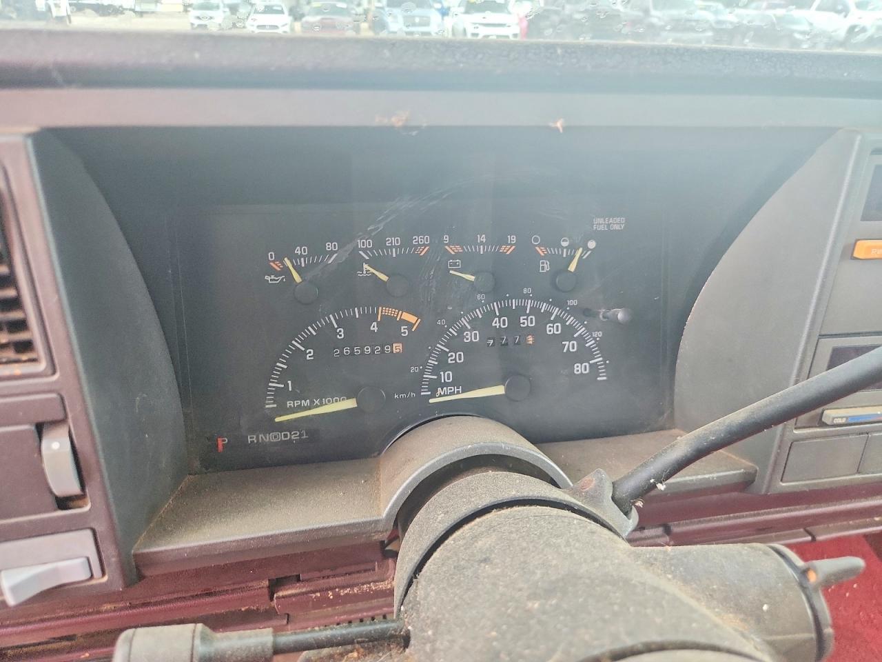 1994 Chevrolet Gmt-400 C2500 Red vin: 1GCGC29K7RE220208