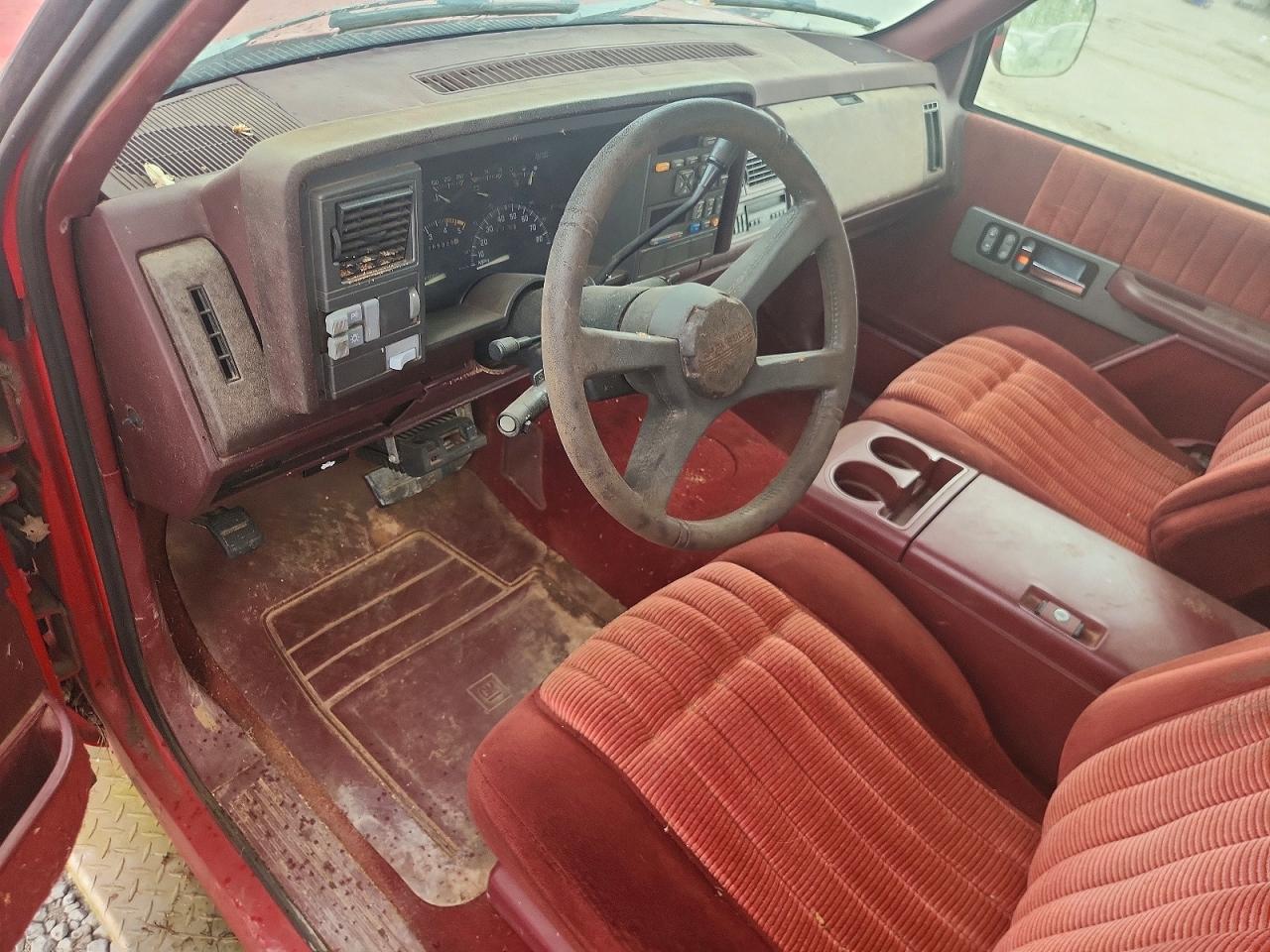 1994 Chevrolet Gmt-400 C2500 Red vin: 1GCGC29K7RE220208