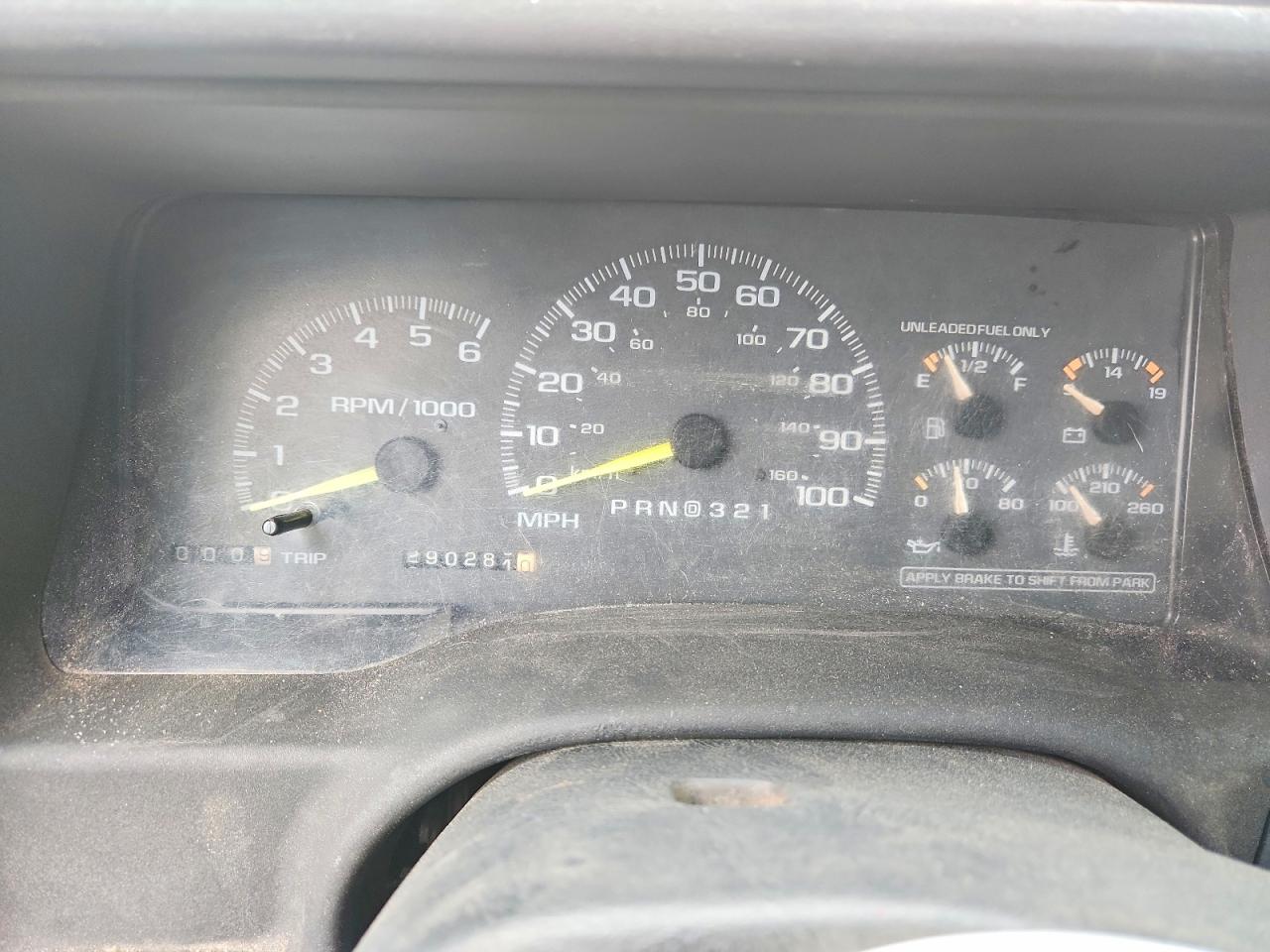 1998 Chevrolet Gmt-400 K1500 Red vin: 1GCGC29R4VE114869