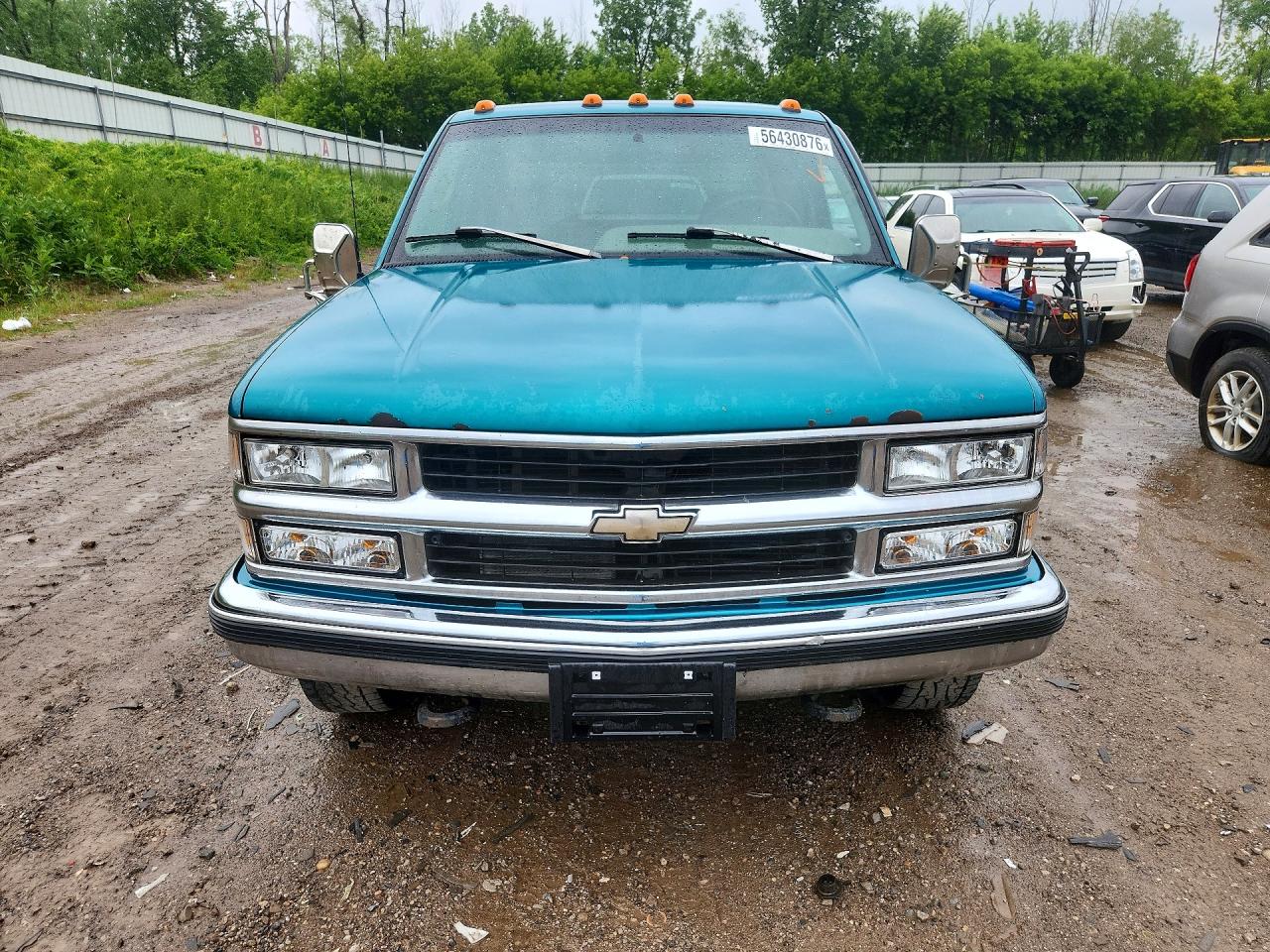 1996 Chevrolet Gmt-400 C2500 Green vin: 1GCGC29R8TE162629
