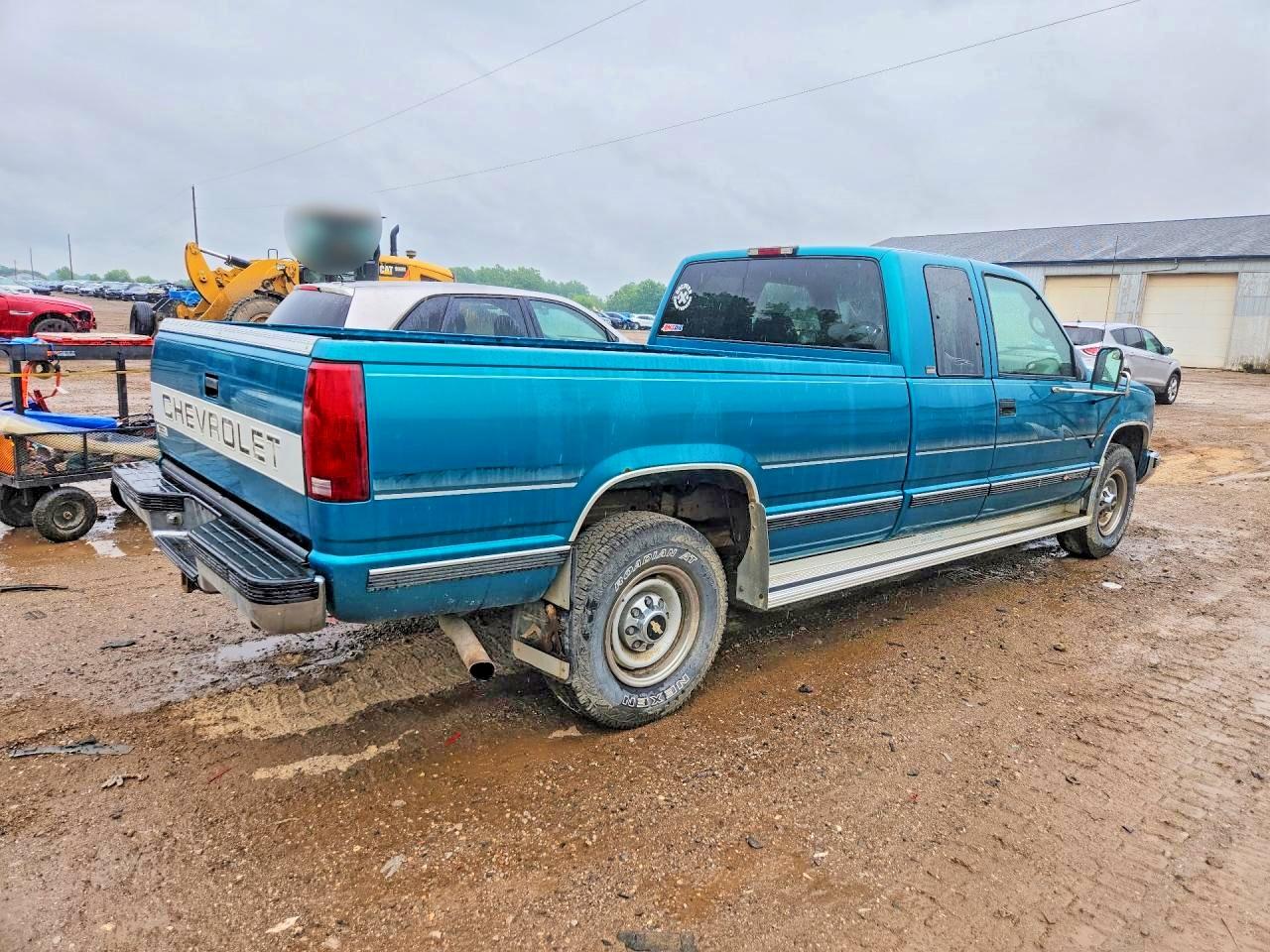 1996 Chevrolet Gmt-400 C2500 Green vin: 1GCGC29R8TE162629