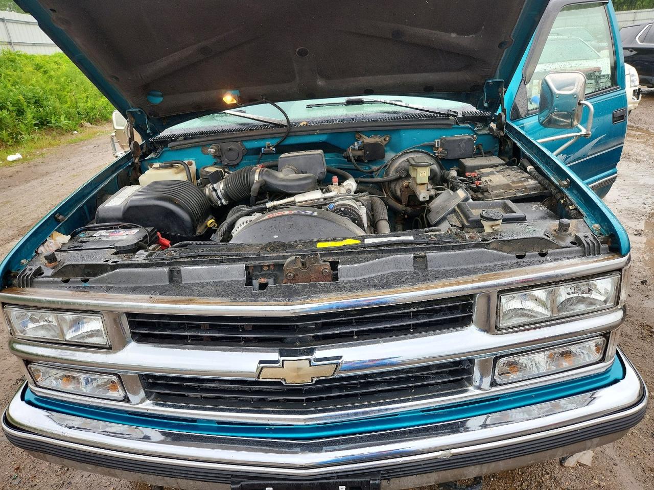 1996 Chevrolet Gmt-400 C2500 Green vin: 1GCGC29R8TE162629