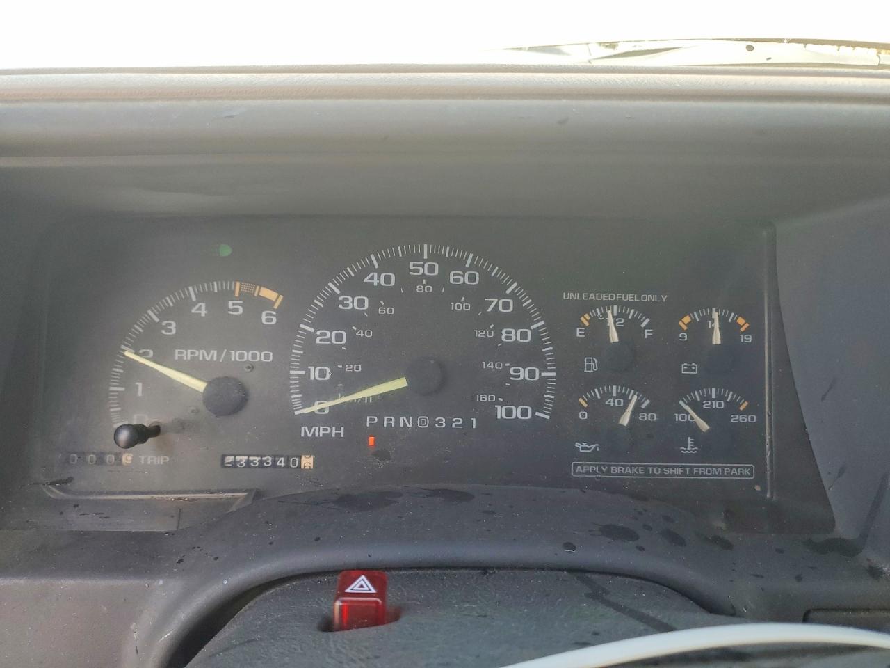 1996 Chevrolet Gmt-400 C2500 Brown vin: 1GCGC29R8TE184808