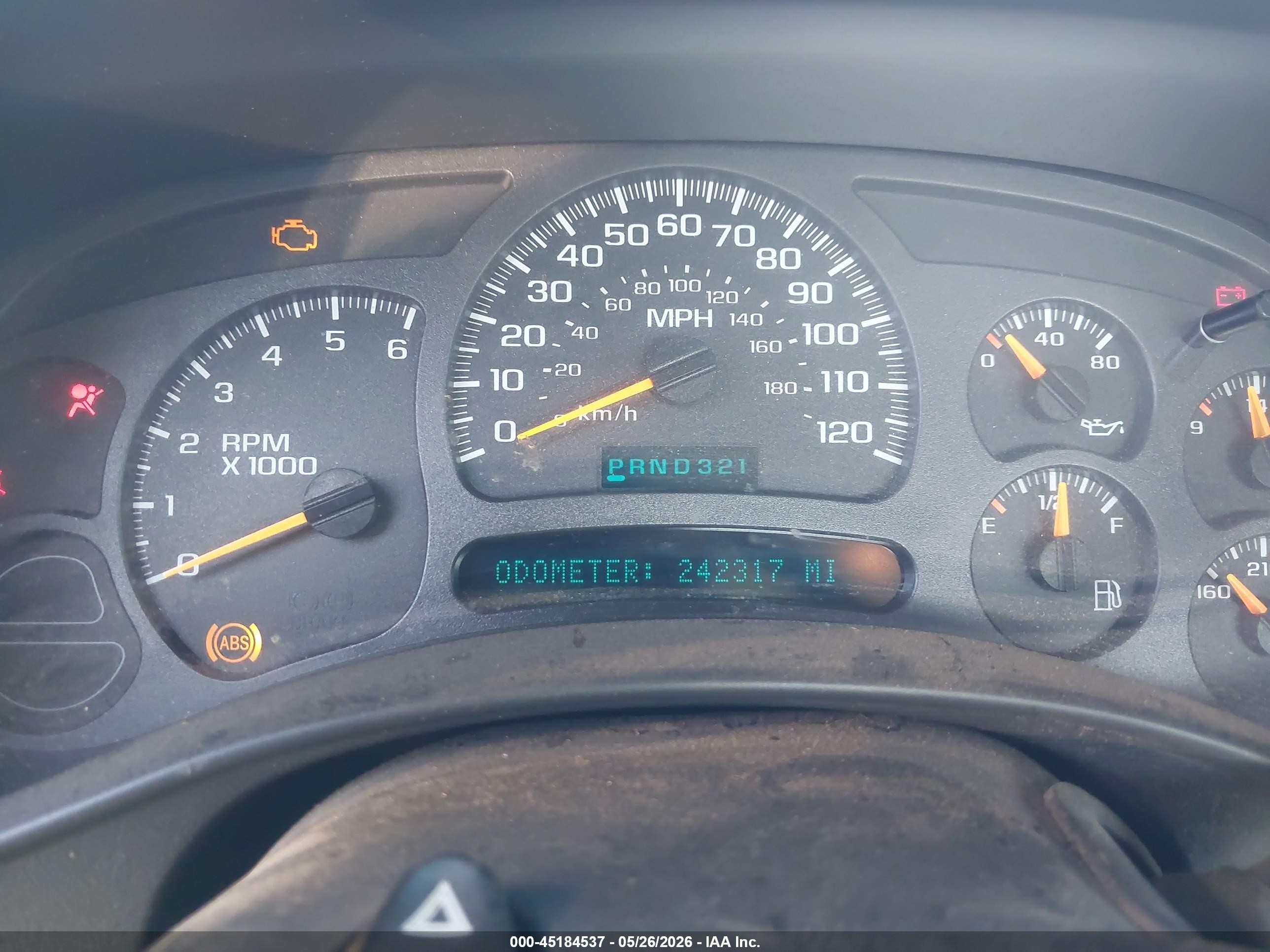 2003 Chevrolet Silverado C2500 White vin: 1GCGC29U53E184110