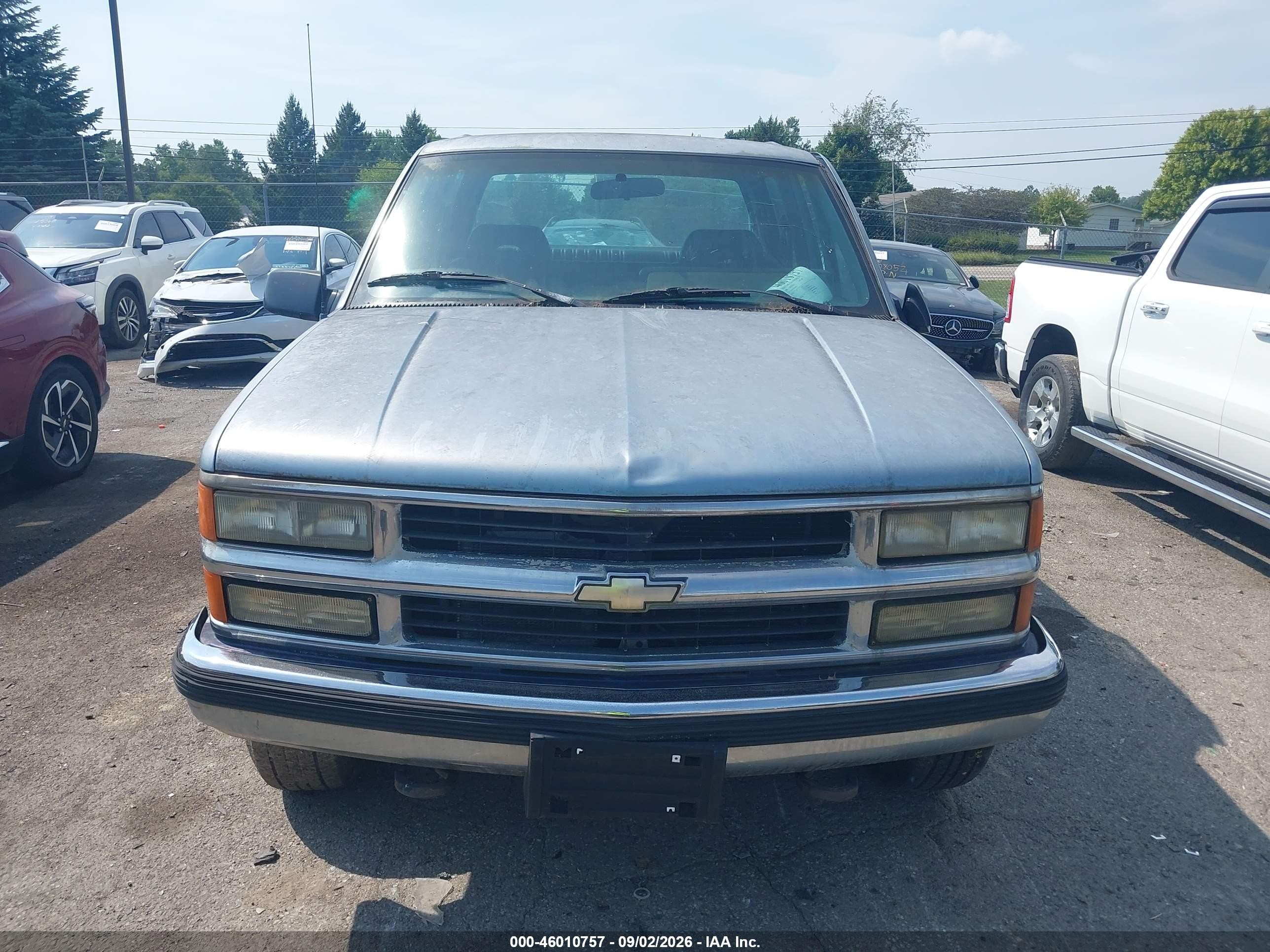 1994 Chevrolet Gmt-400 C3500 Blue vin: 1GCGC33K3RJ389132