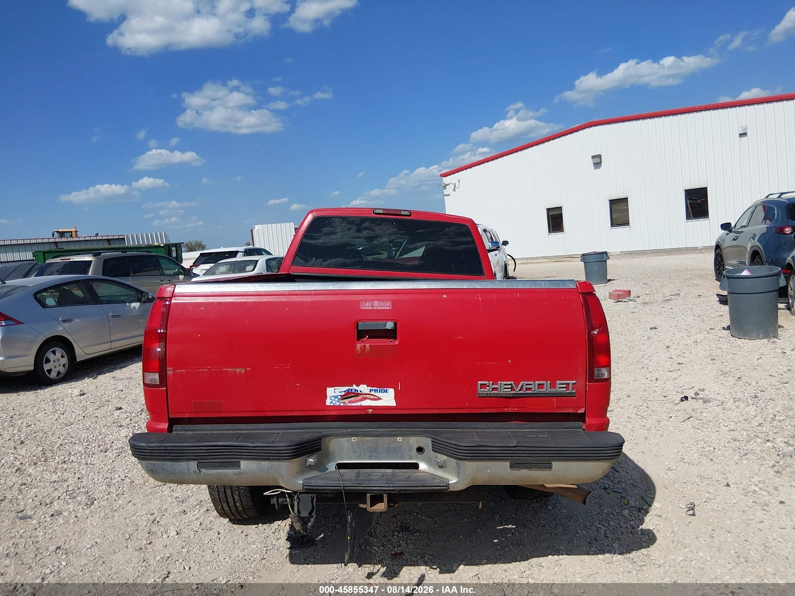 1998 Chevrolet C3500   Red vin: 1GCGC33R4WF014510
