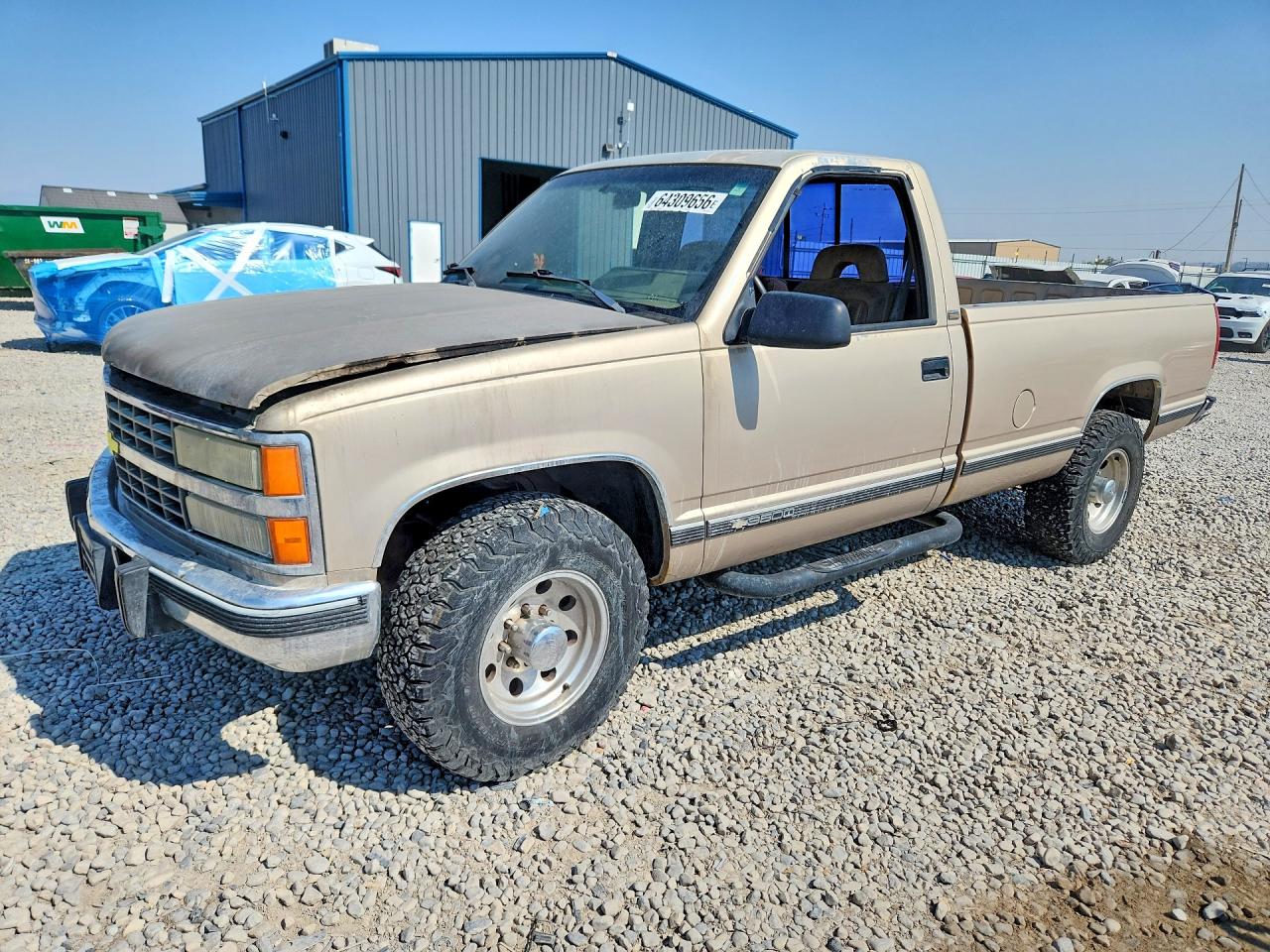 1992 Chevrolet Gmt-400 C3500 Gold vin: 1GCGC34F8NE162118