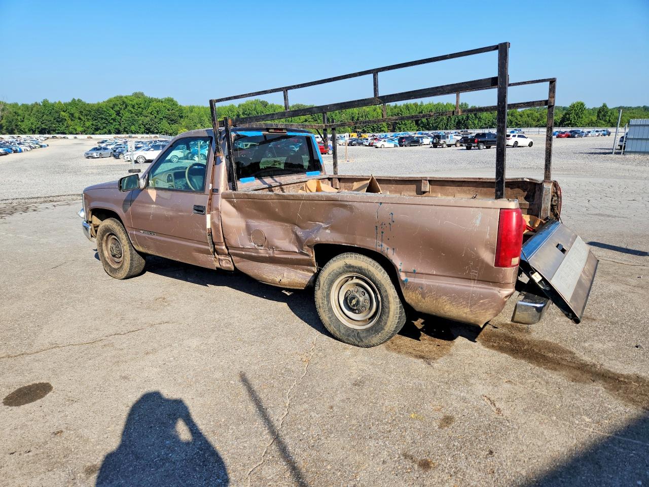 1995 Chevrolet Gmt-400 C3500 Tan vin: 1GCGC34KXSZ233370