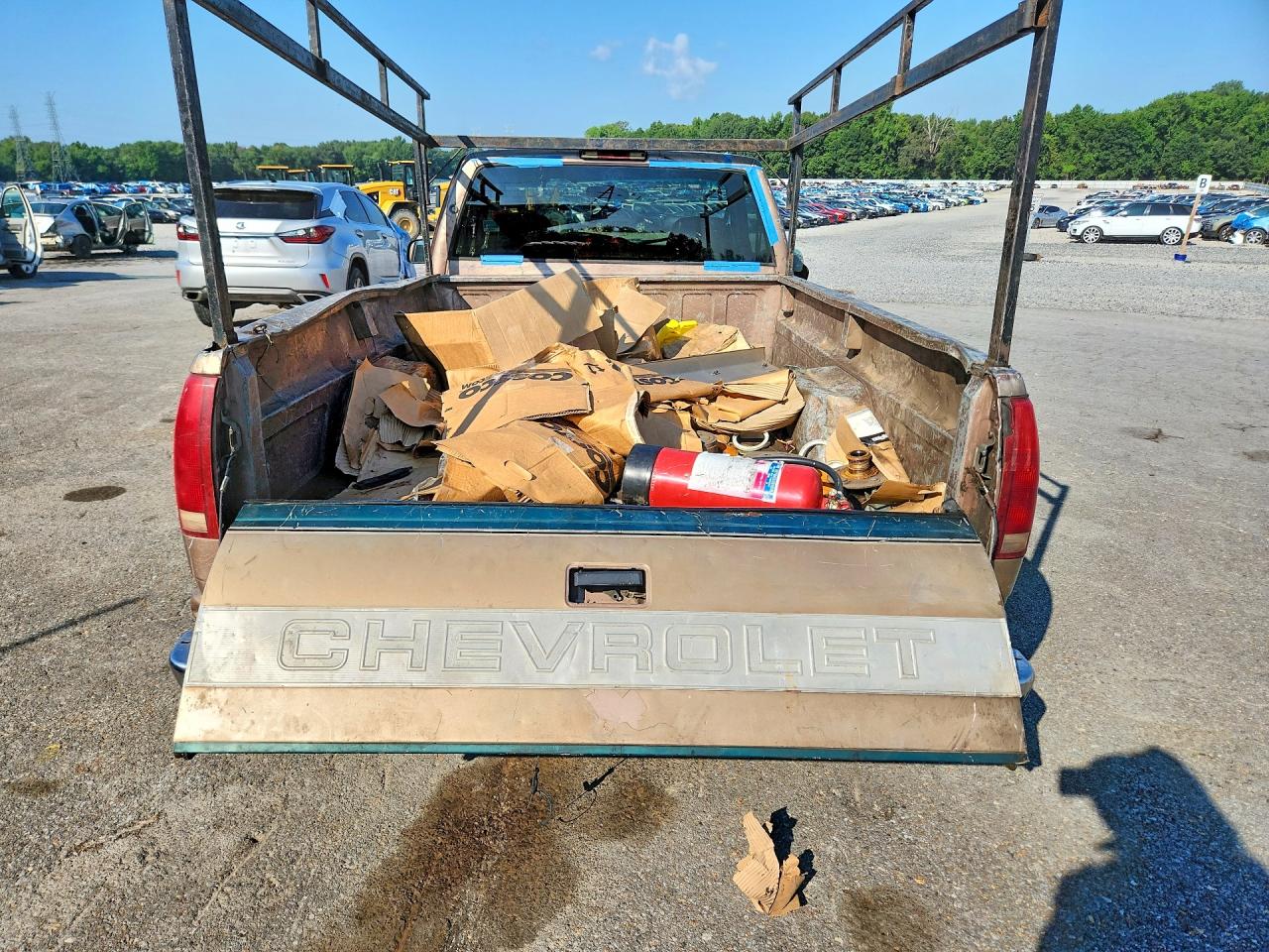 1995 Chevrolet Gmt-400 C3500 Tan vin: 1GCGC34KXSZ233370