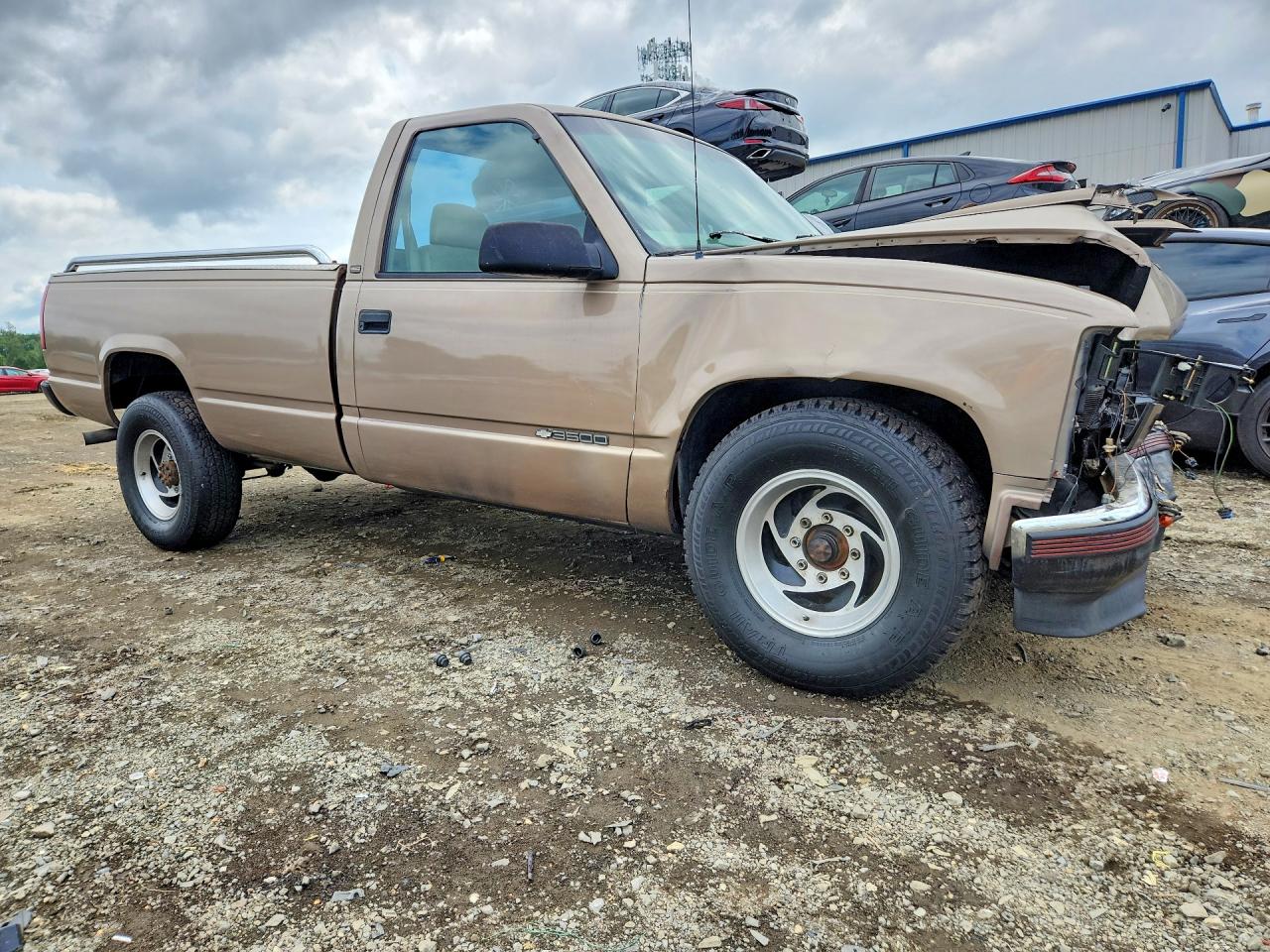 1997 Chevrolet Gmt-400 C3500 Tan vin: 1GCGC34R8VF030240