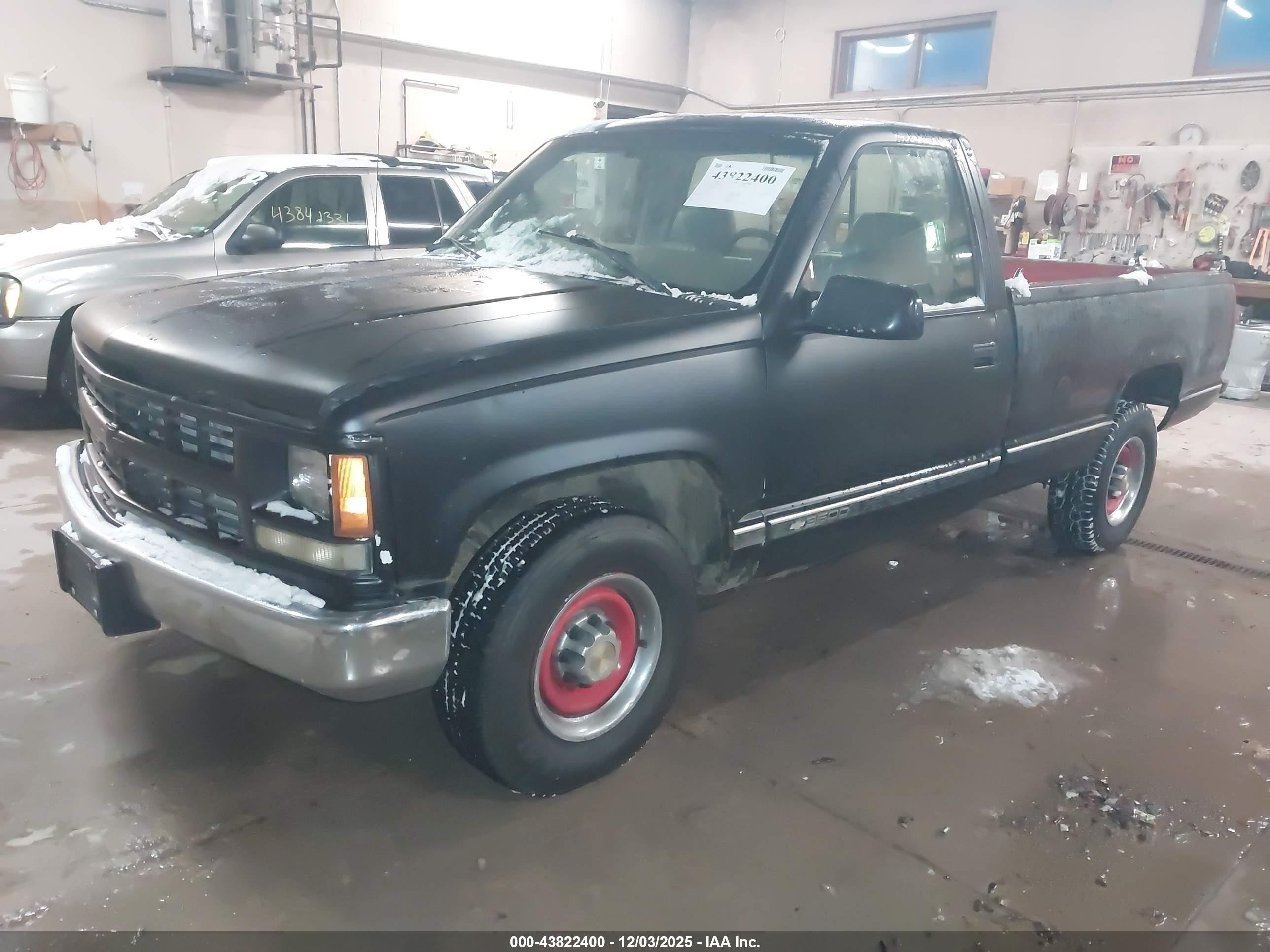 1998 Chevrolet C3500   Black vin: 1GCGC34R8WE178220
