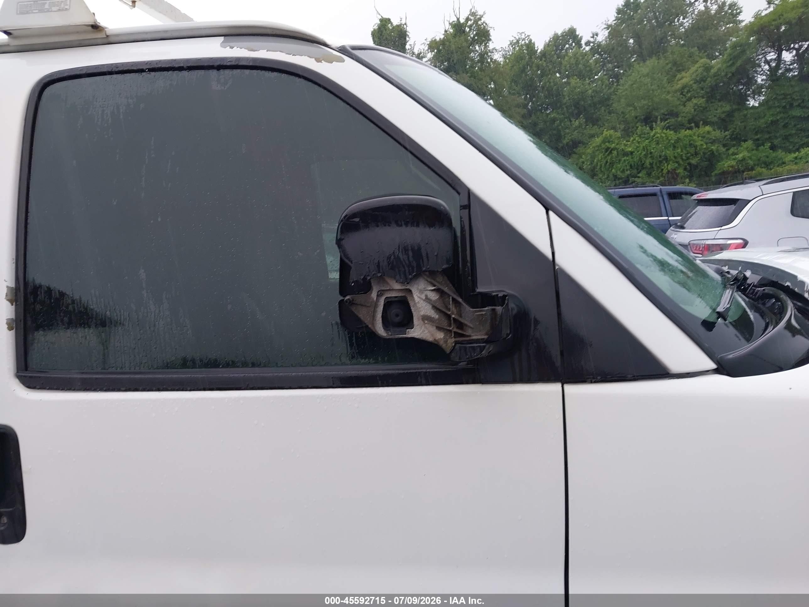 2009 Chevrolet Express Work Van Белый vin: 1GCGG25C091126911