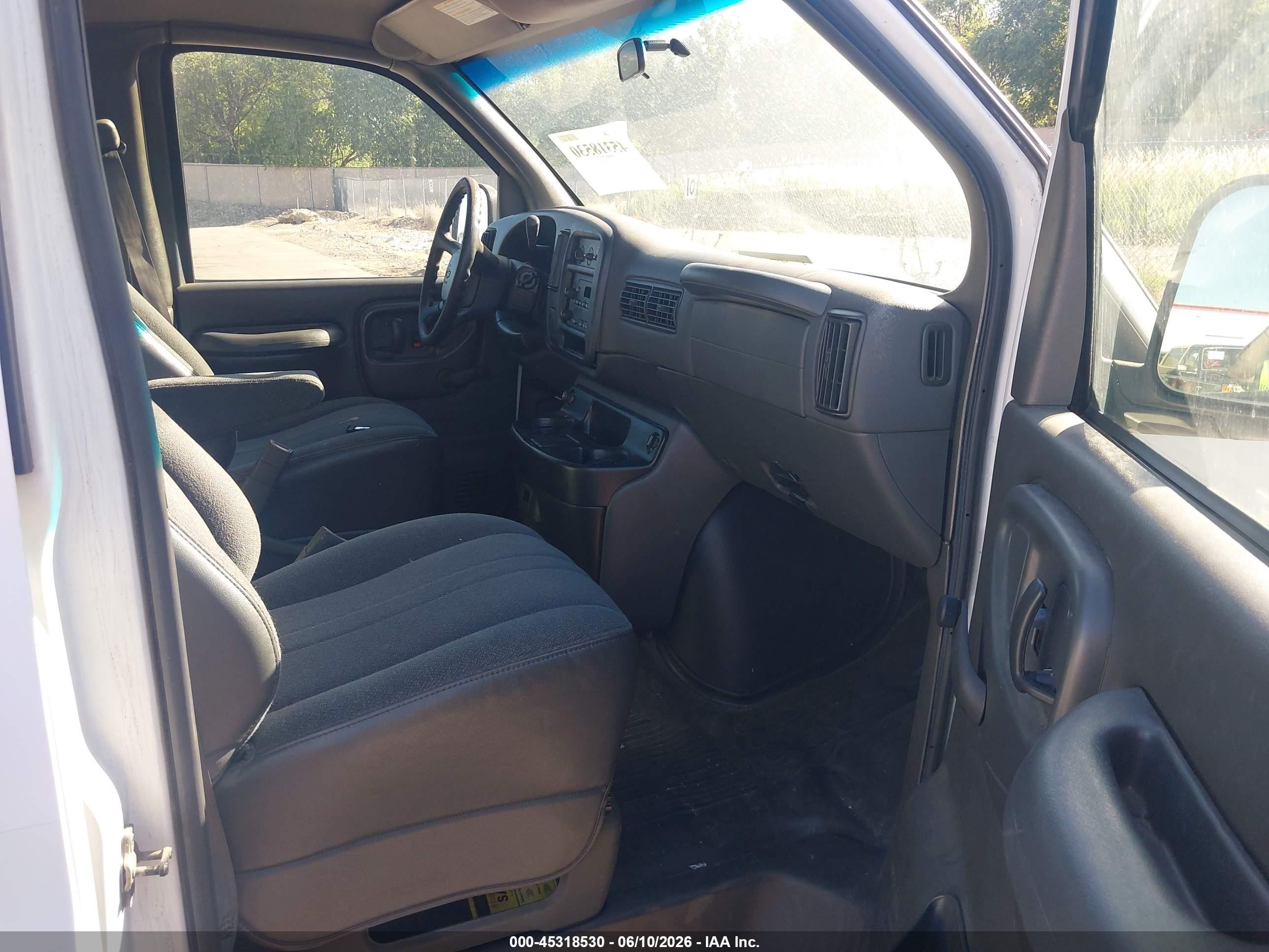 2002 Chevrolet Express   White vin: 1GCGG25R121160351