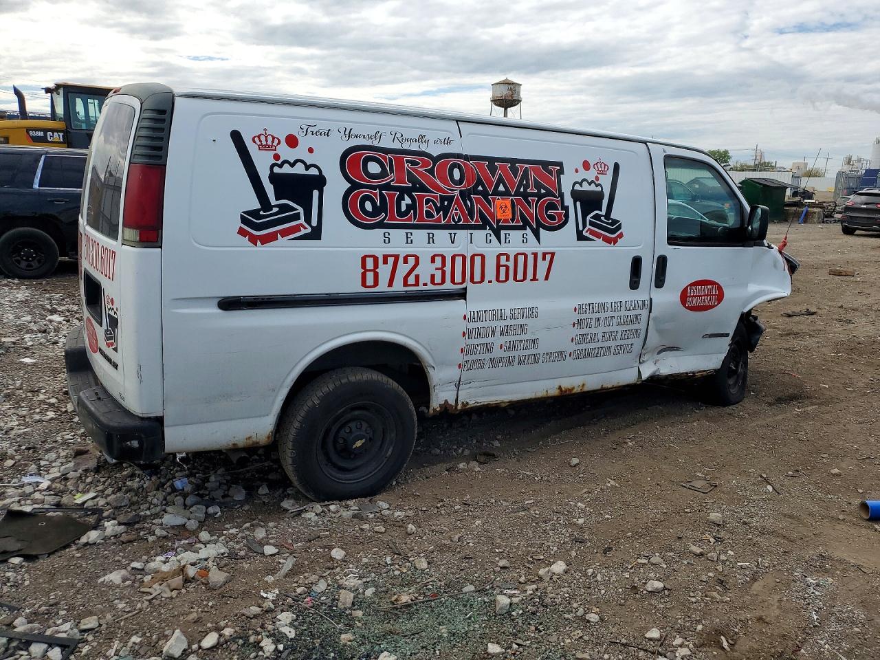 2002 Chevrolet Express G2500 Белый vin: 1GCGG25R821169614