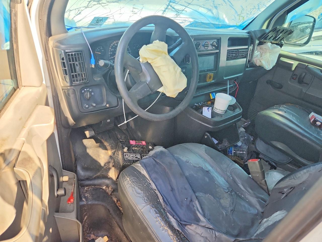 2003 Chevrolet Express G2500 Белый vin: 1GCGG25U331181224