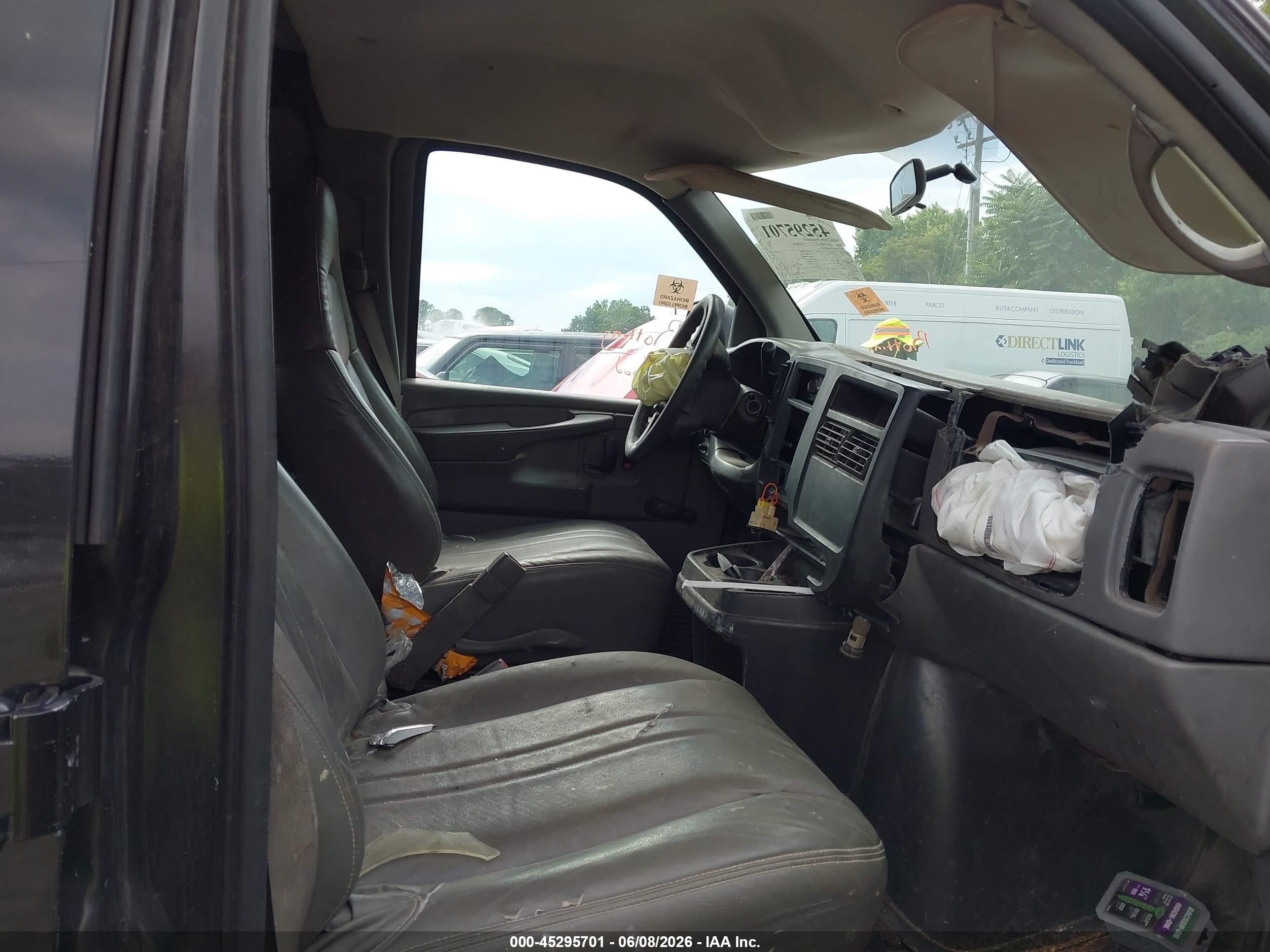 2006 Chevrolet Express Work Van Черный vin: 1GCGG25V461136287